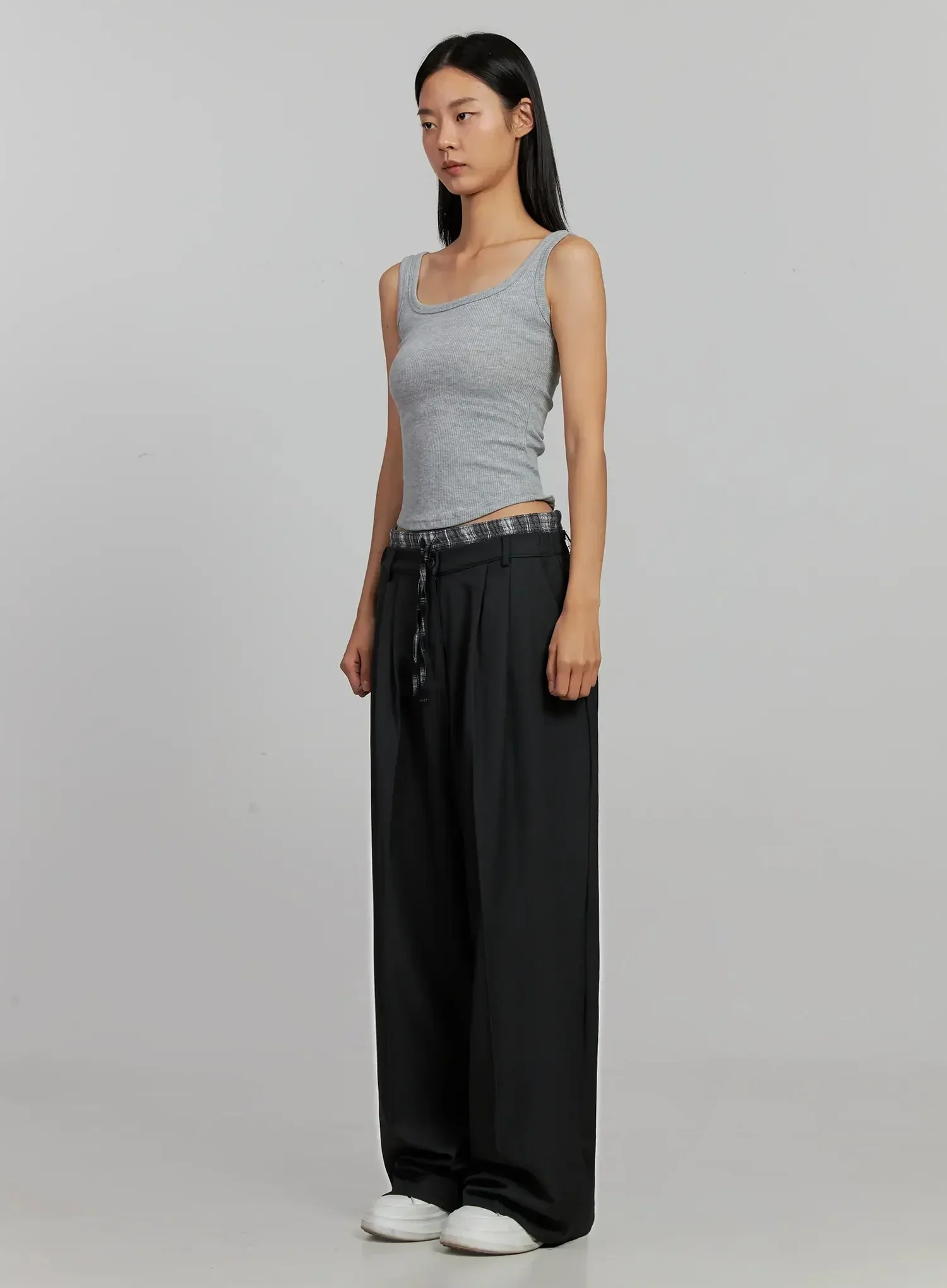 Ribbed Square Neck Tank IJ502 - Image 5
