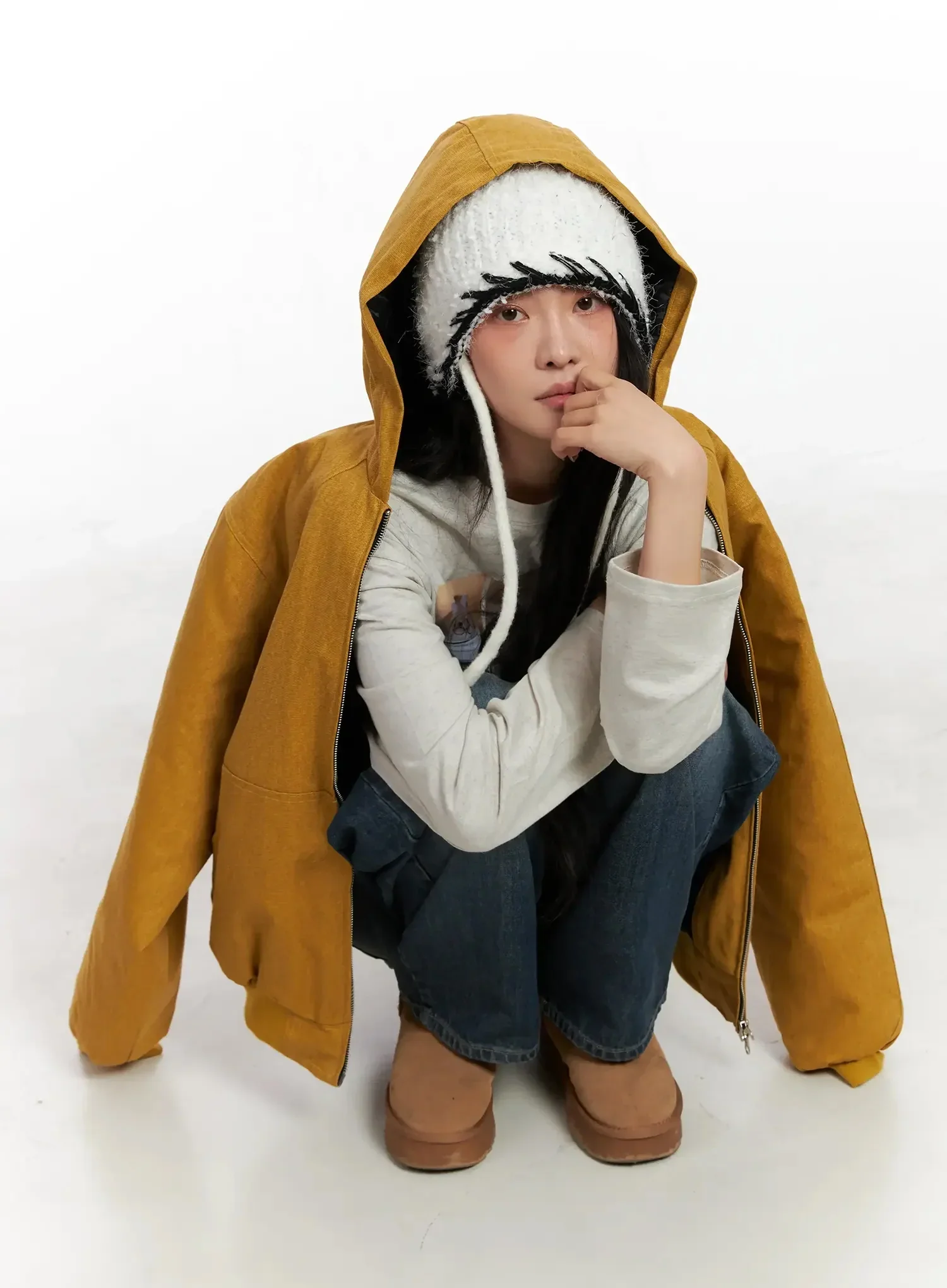 Ribbed Stitch Beanie IN528 - Image 6