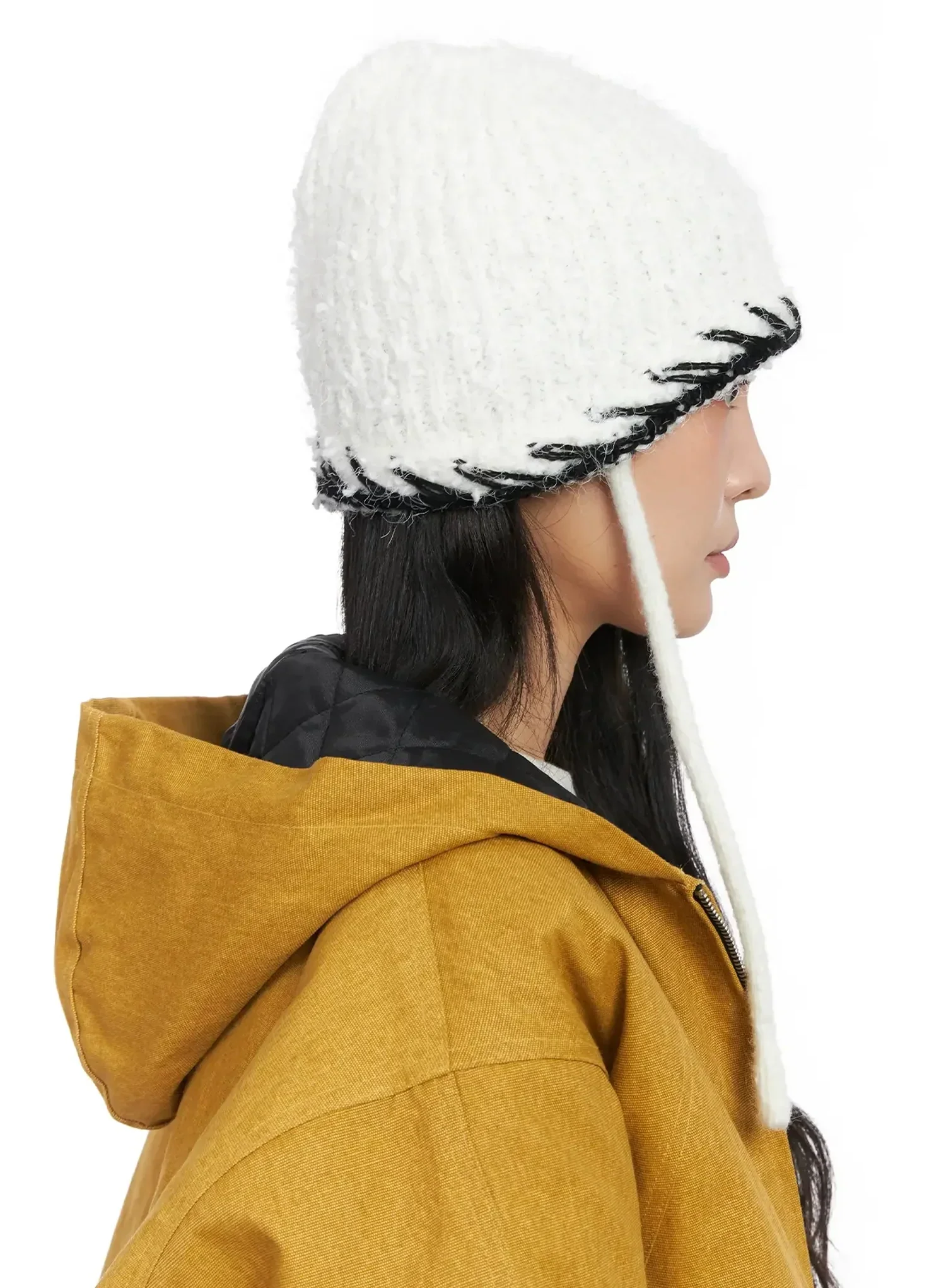 Ribbed Stitch Beanie IN528 - Image 9