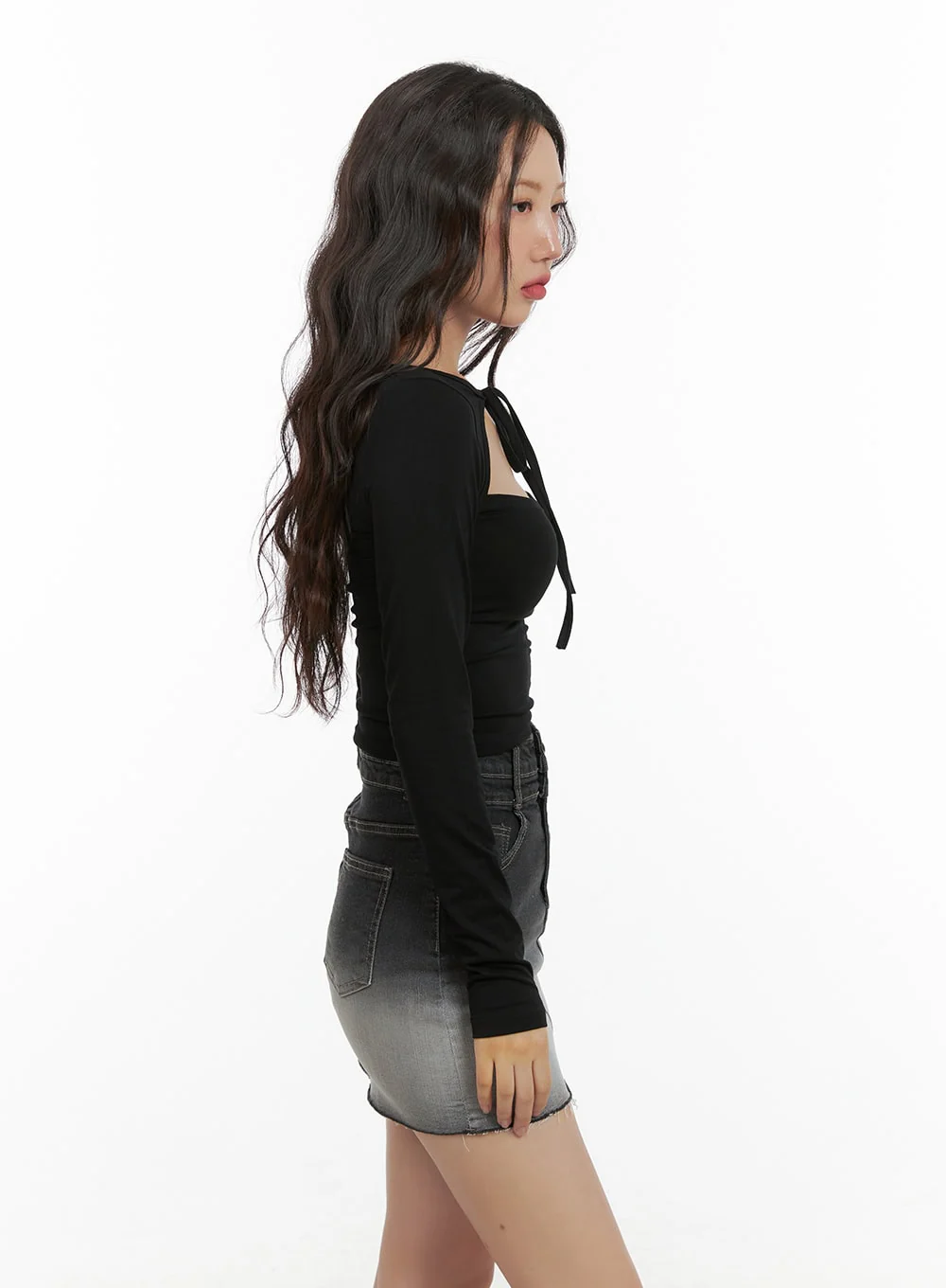 Ribbon String Bolero Long Sleeve CG423 - Image 4