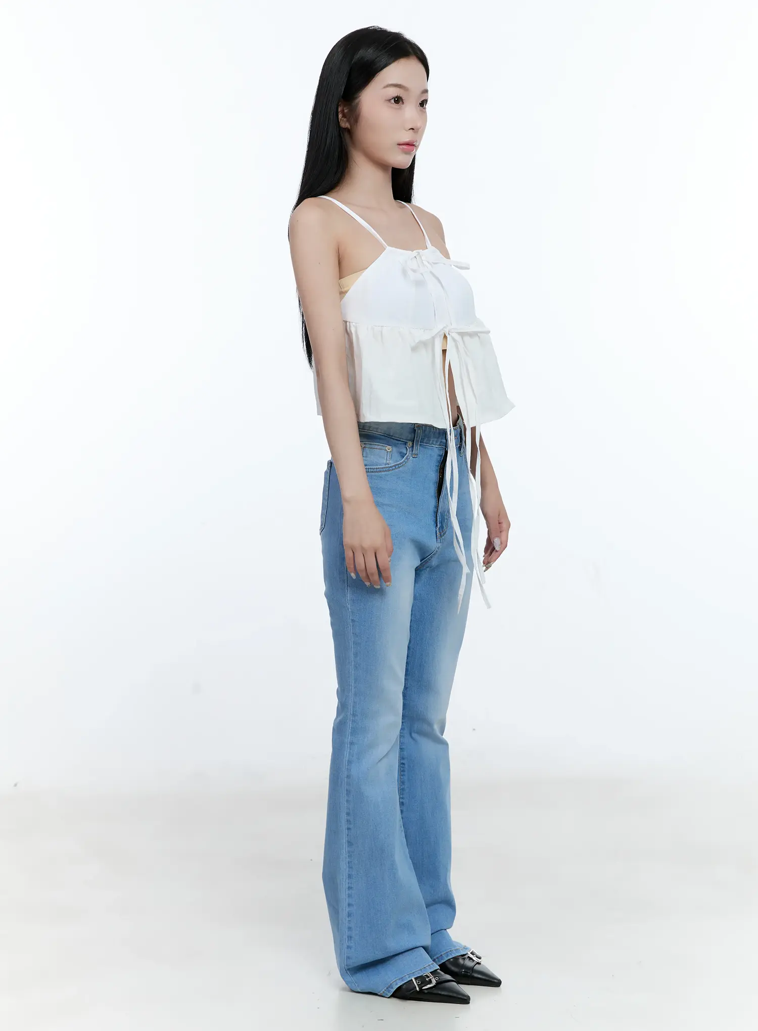 Ribbon Tie Tank Top CL530 - Image 3