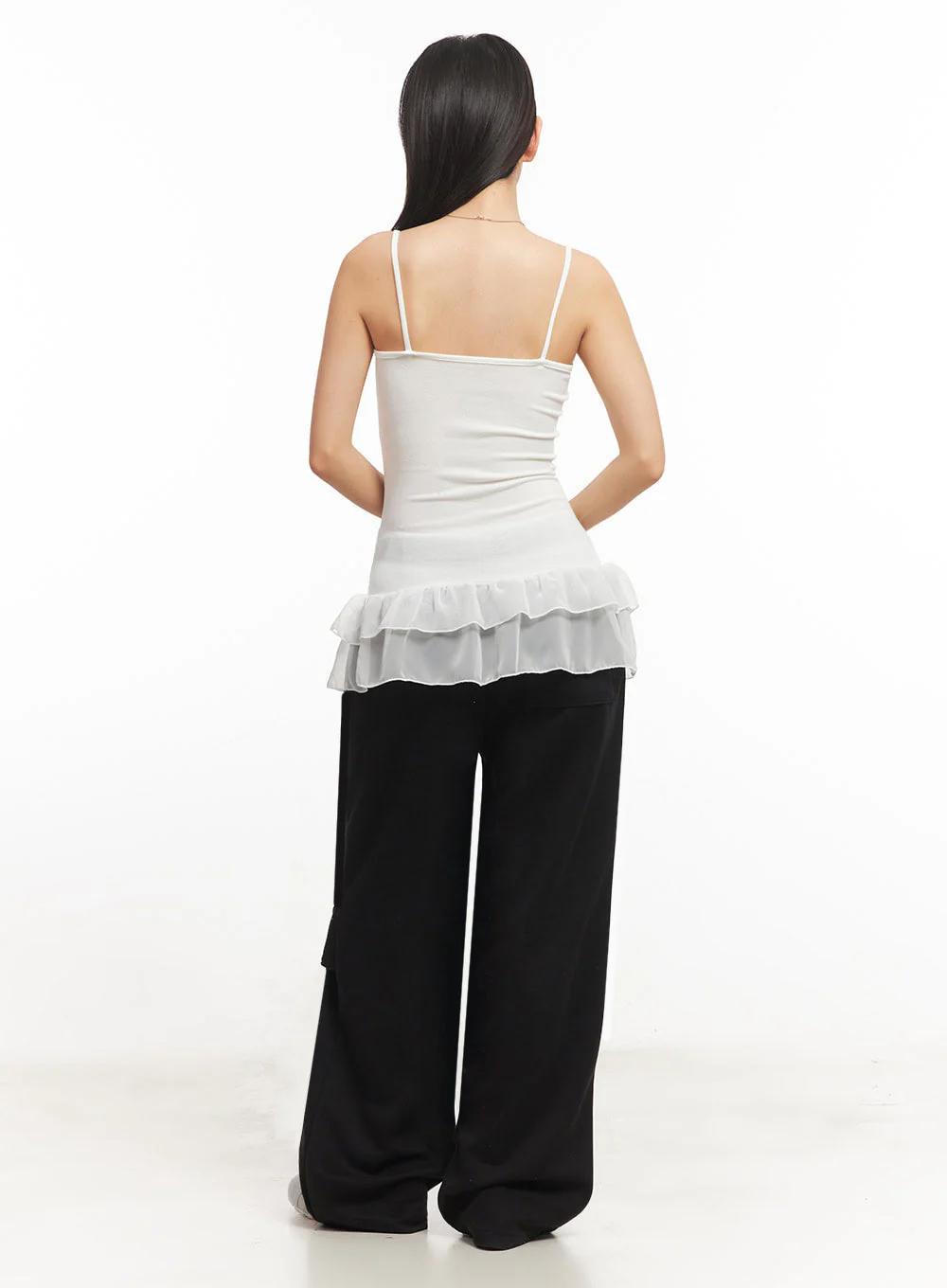 Ribbon Wide-Leg Sweatpants IA524 - Image 11