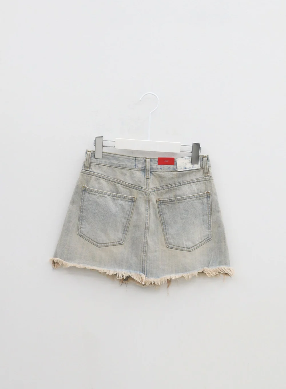 Ripped Denim Mini Skirt BA305 - Image 14