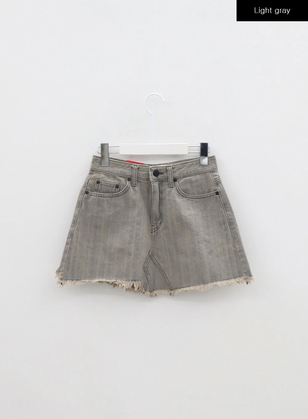 Ripped Denim Mini Skirt BA305 - Image 16