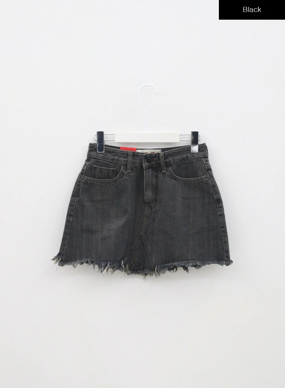 Ripped Denim Mini Skirt BA305 - Image 17