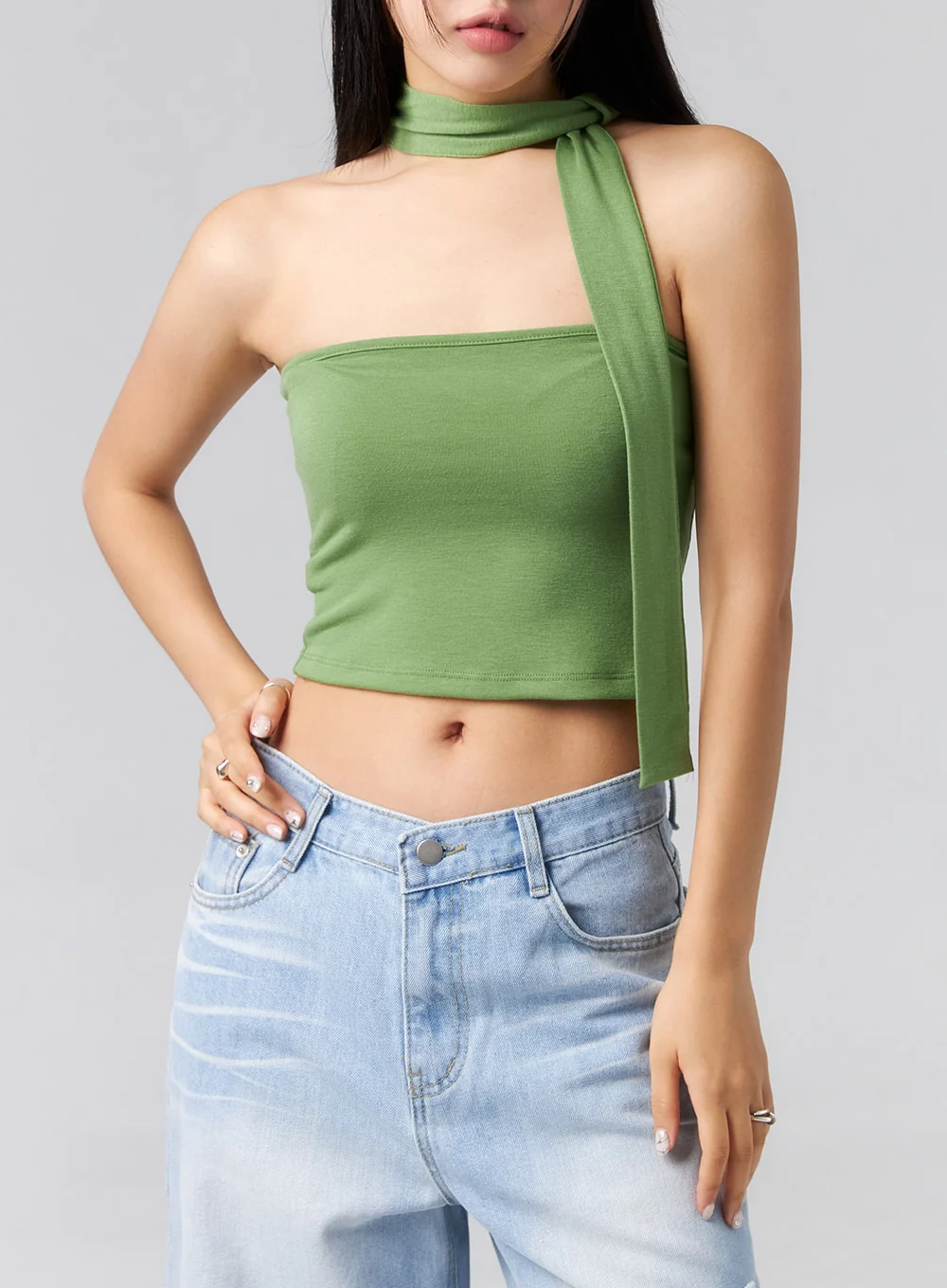 Ripped Side Jeans CL320 - Image 11