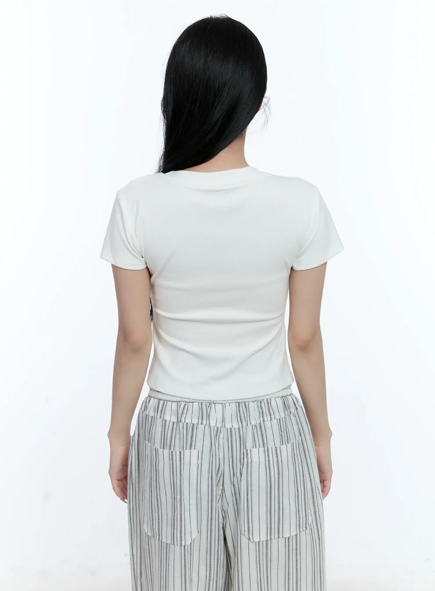 River Graphic Crop Top CL530 - Image 5