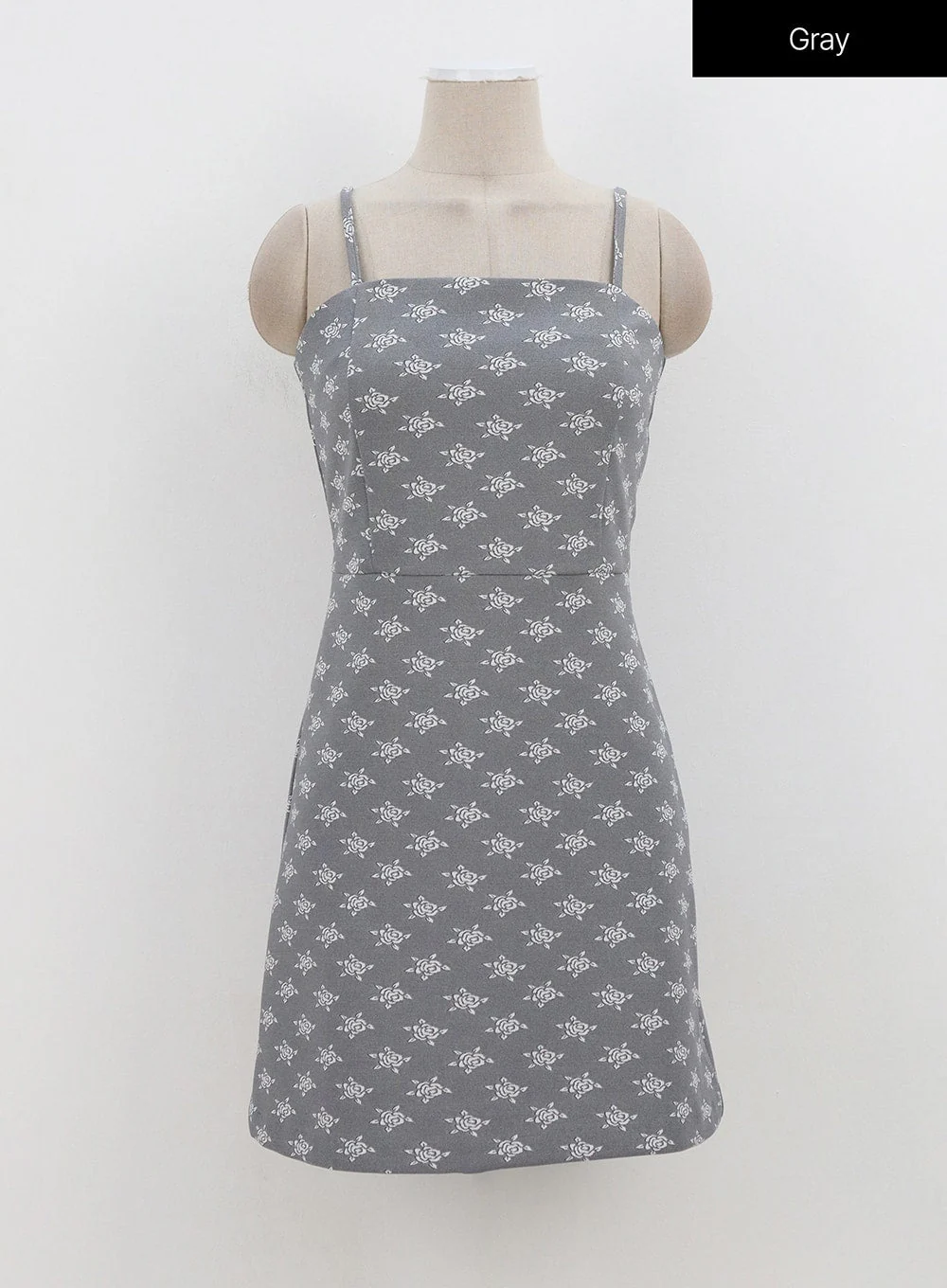 Rose Print Mini Dress OA310 - Image 11