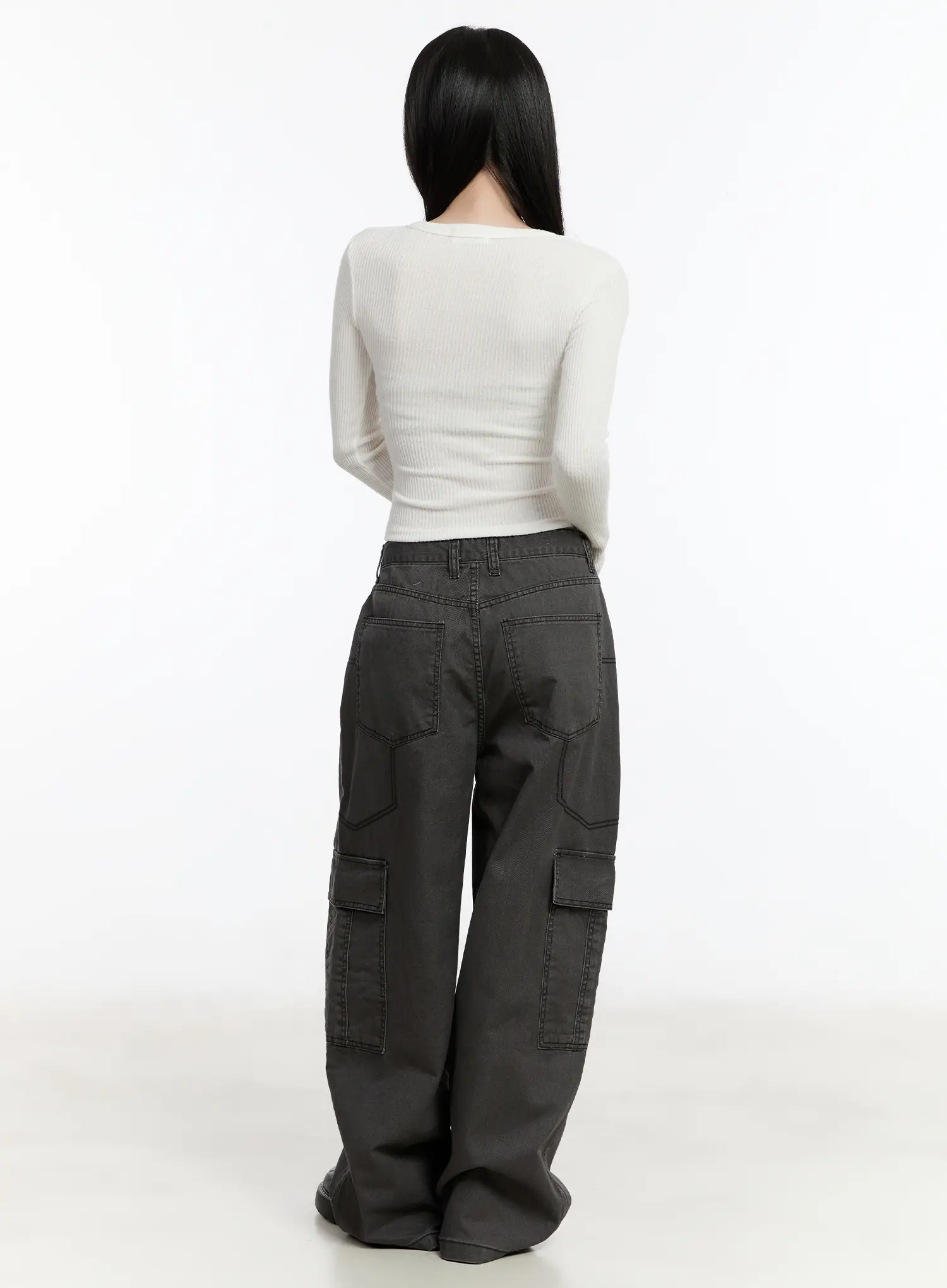 Round Neck Long Sleeve Top CM511 - Image 6