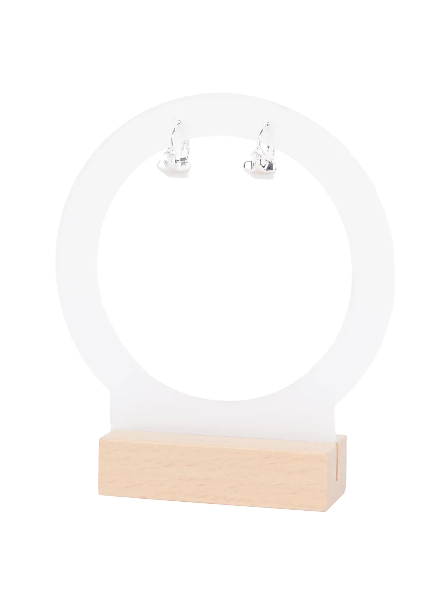 Round Star Earrings CJ523 - Image 3