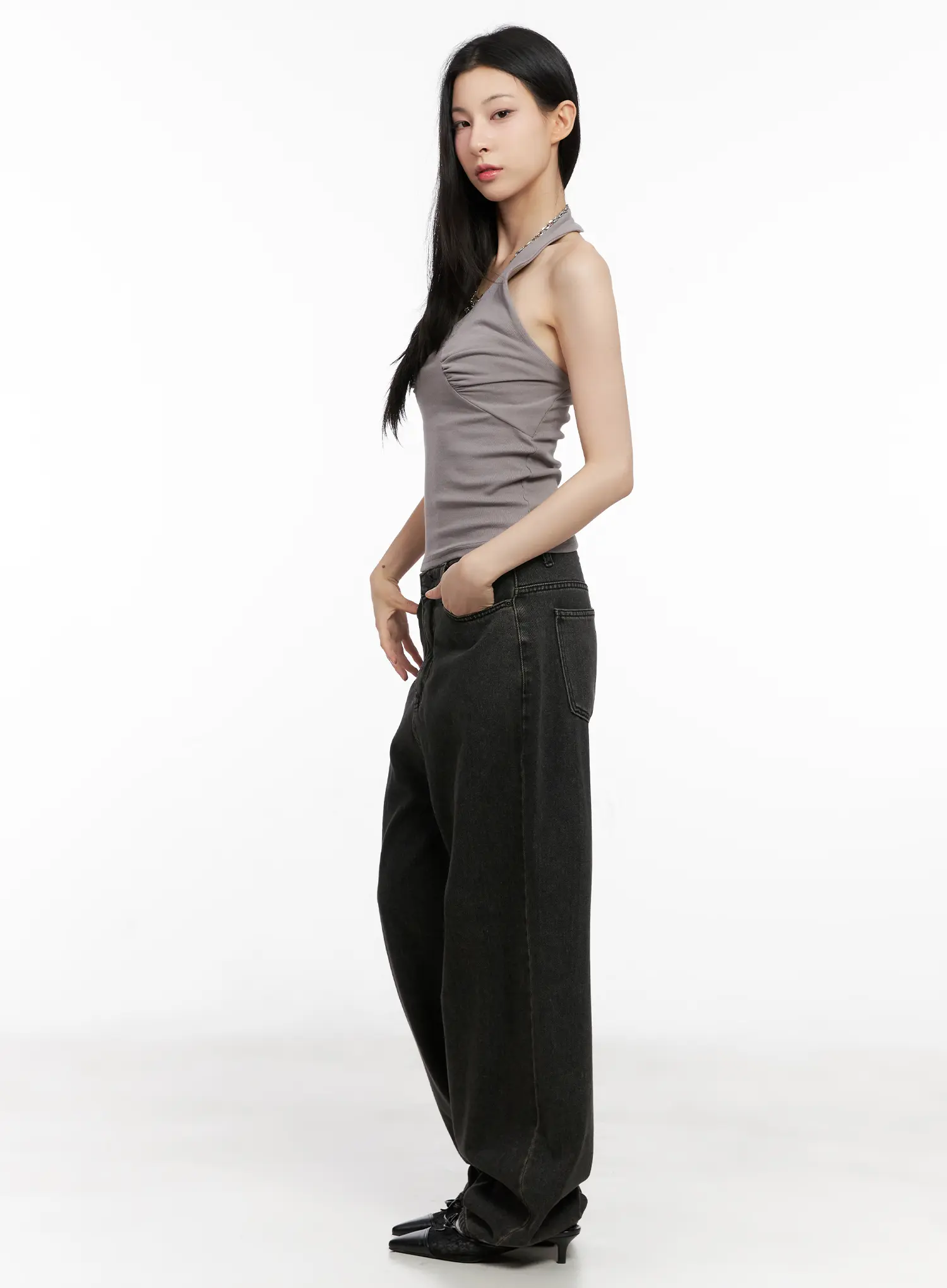 Roxy Classic Wide-Leg Jeans CG522 - Image 6