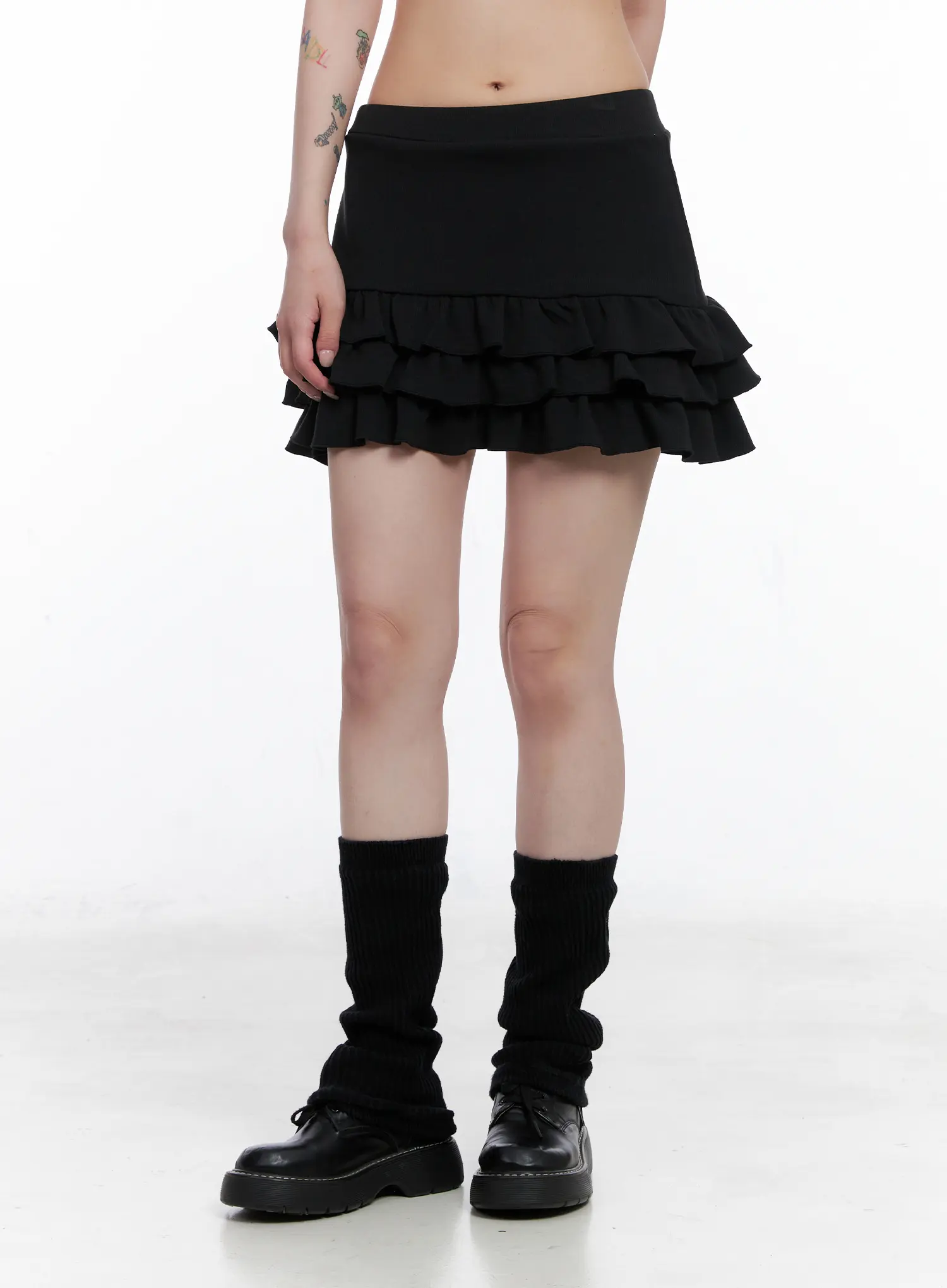 Ruffle Mini Skirt CS529 - Image 8