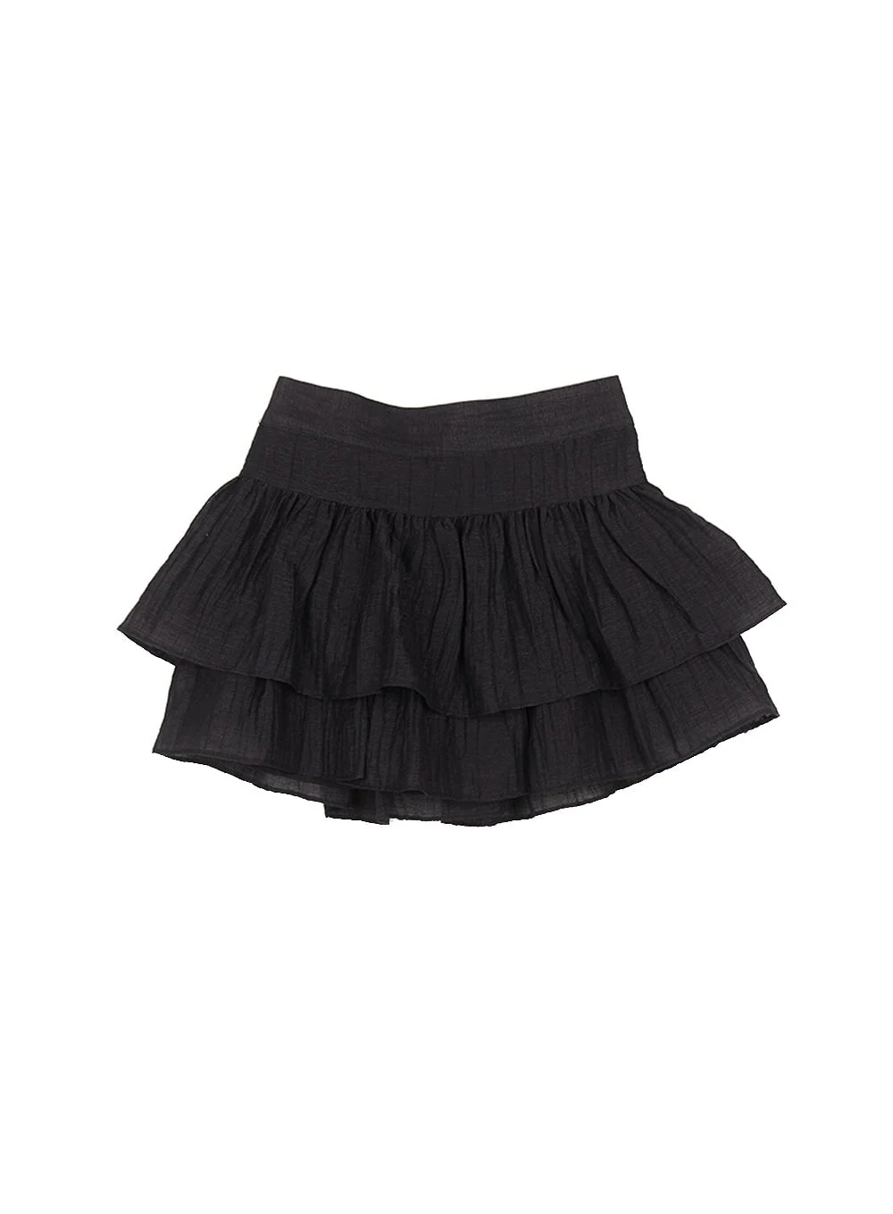 Ruffle Tiered Mini Skirt CY514 - Image 11