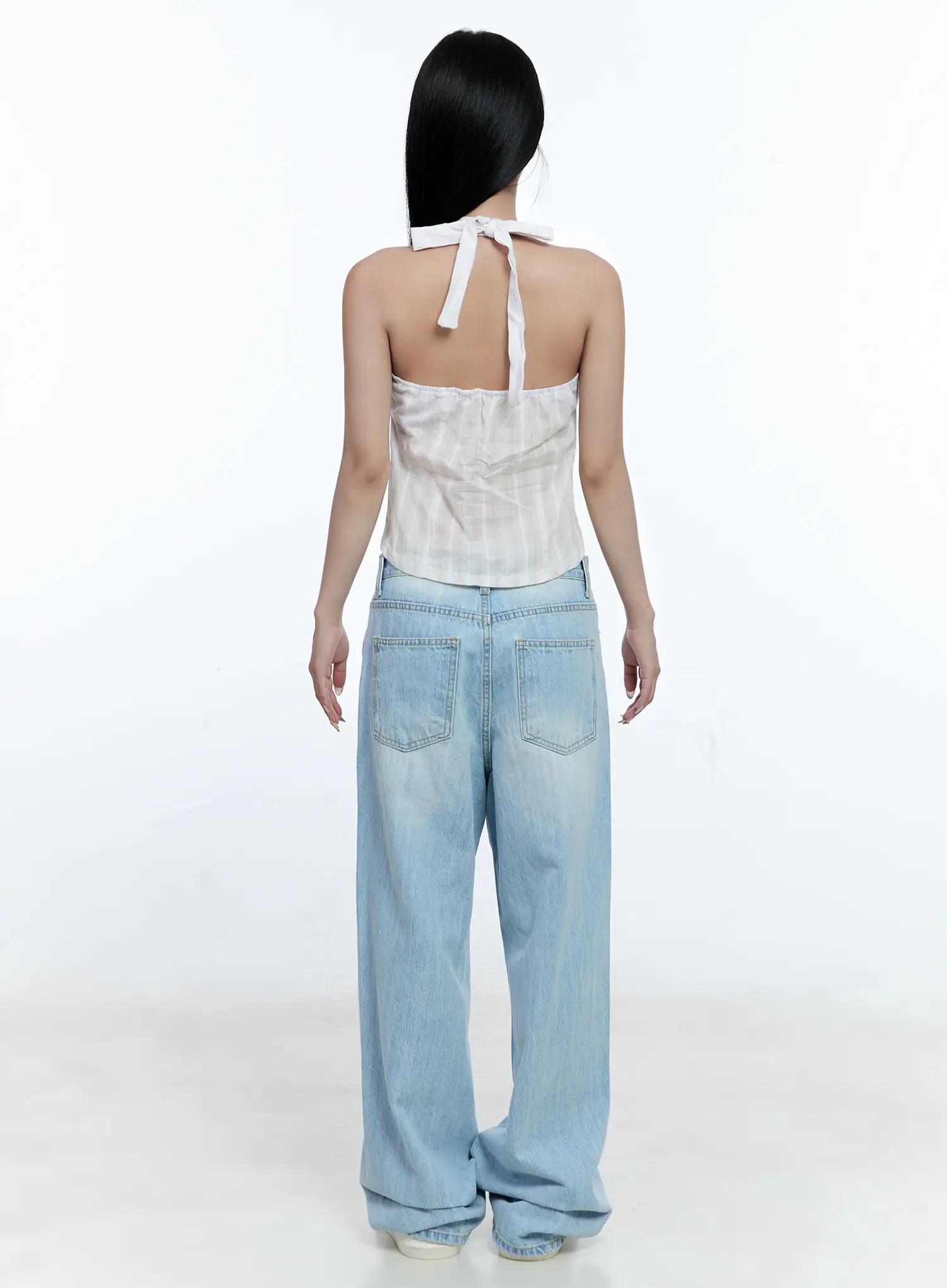 Ryan Wide-Leg Denim Jeans CG512 - Image 7