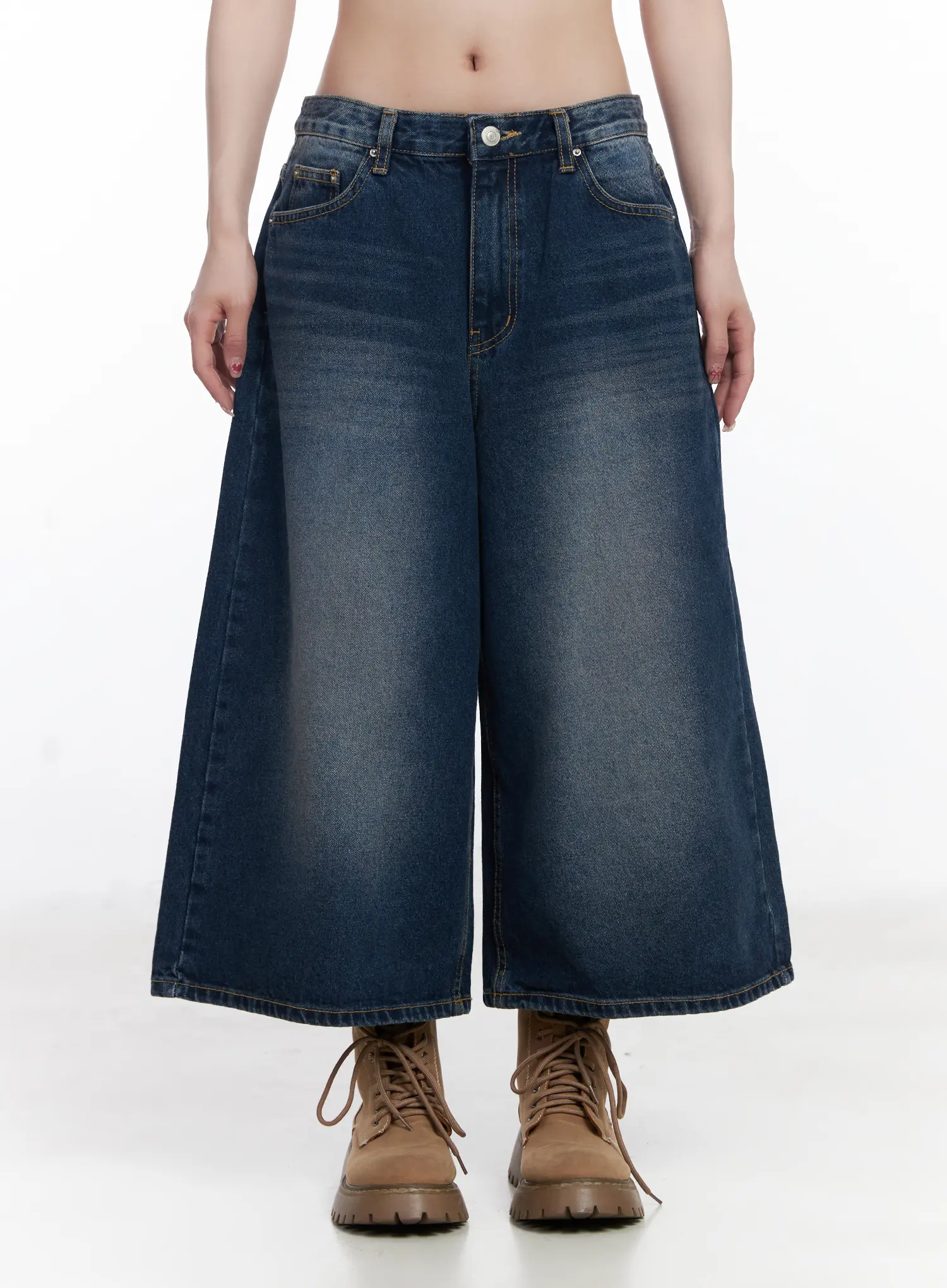 Sadi Baggy Denim Shorts CJ527 - Image 2