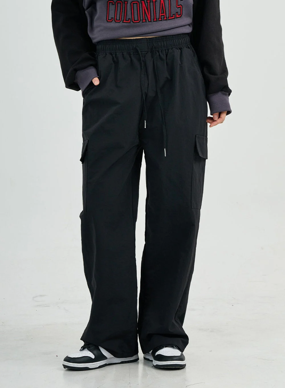 Selena Nylon Cargo Wide Pants CS23 - Image 2