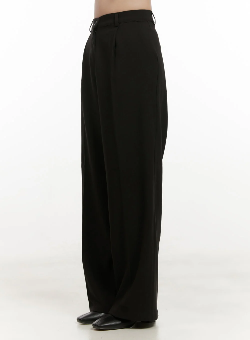 Seraphina Wide Fit Pintuck Slacks ON429 - Image 4