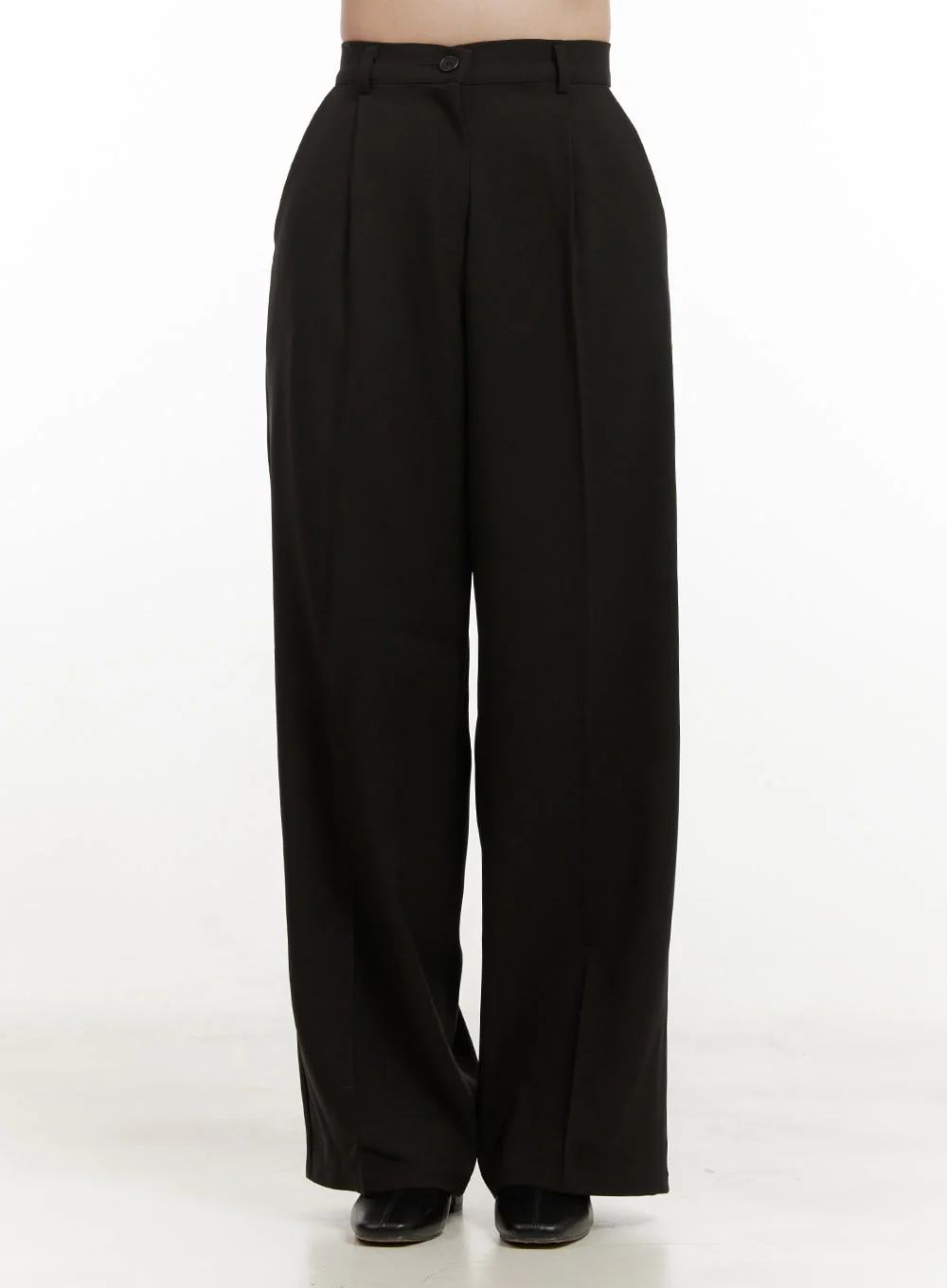 Seraphina Wide Fit Pintuck Slacks ON429 - Image 8
