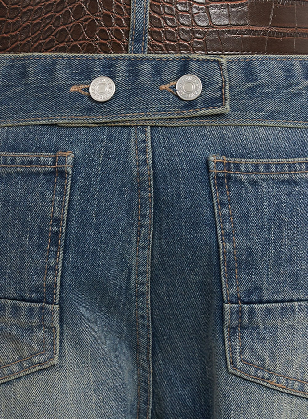 Sharon Washed Wide-Fit Baggy Jeans IA507 - Image 11