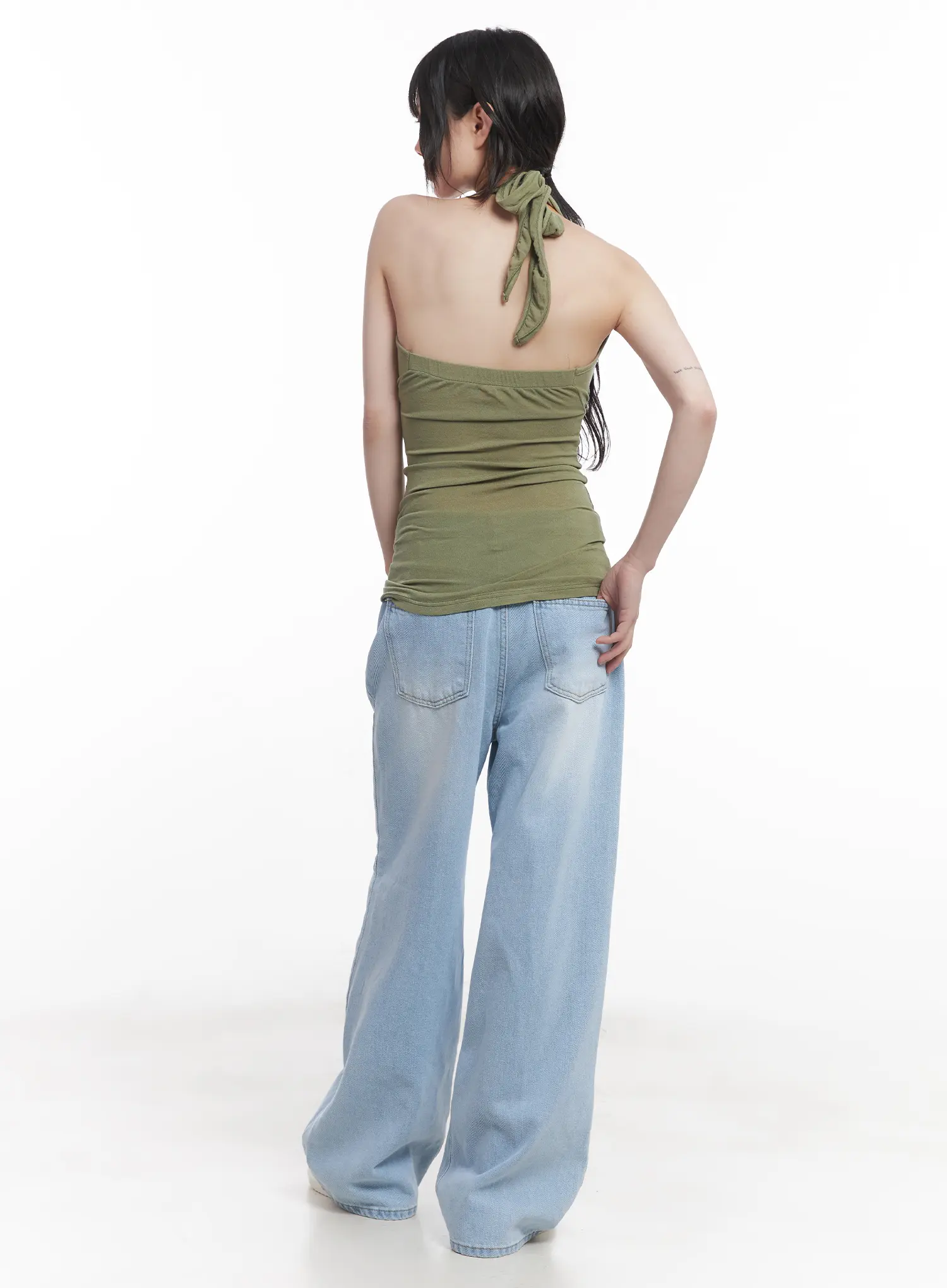 Sheer Halter Neck Tank CU519 - Image 6