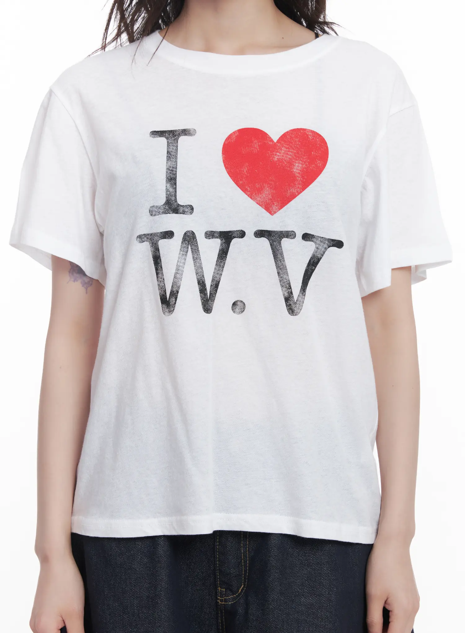 Sheer Heart Graphic Tee CU519 - Image 6