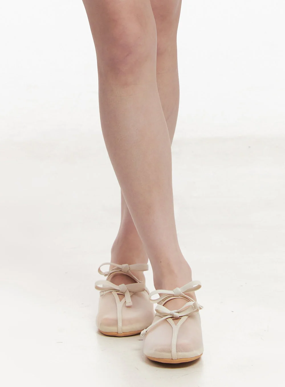 Sheer Ribbon Flats IY513