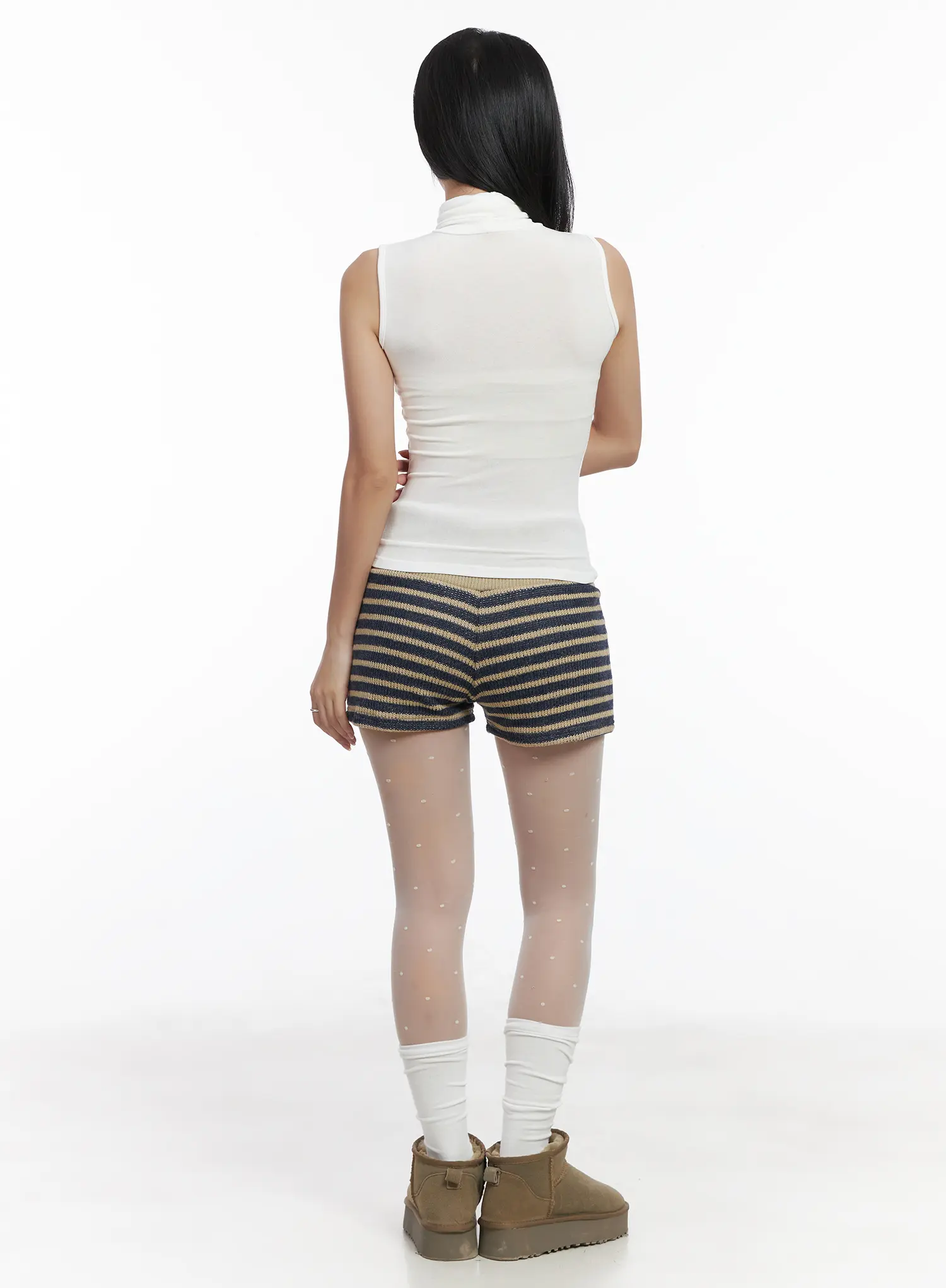 Sheer Turtleneck Tank Top CD529 - Image 5
