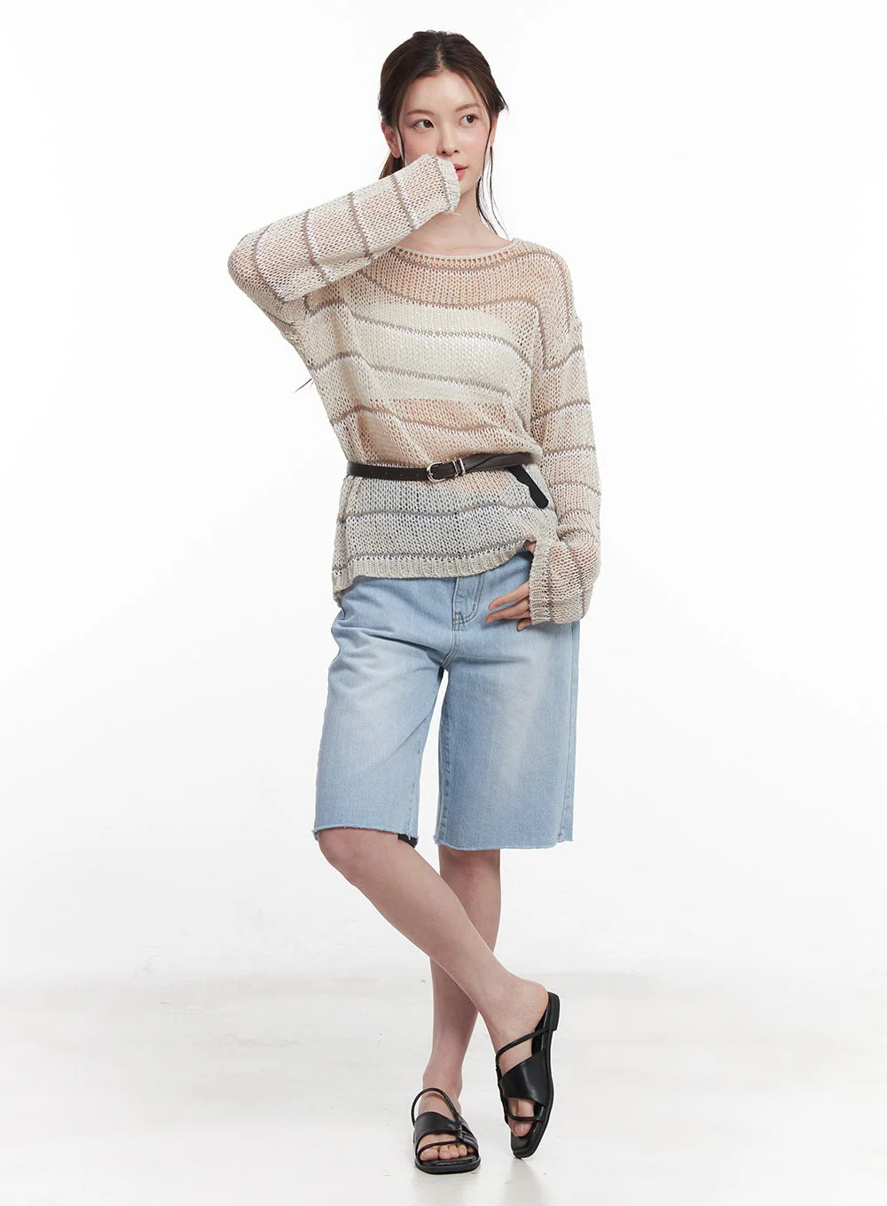 Shira Wide-Fit Baggy Jorts CY519