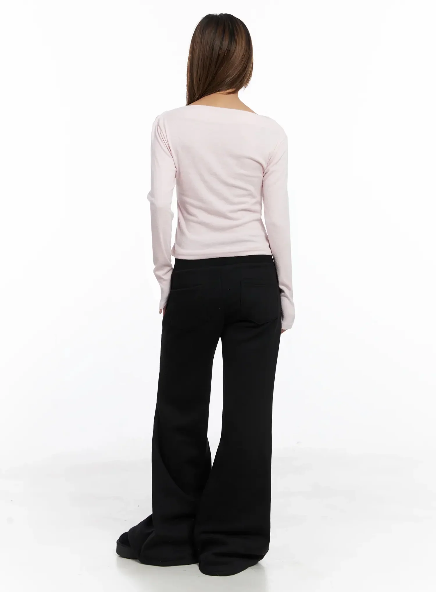 Shirred Boat Neck Top IN528 - Image 9