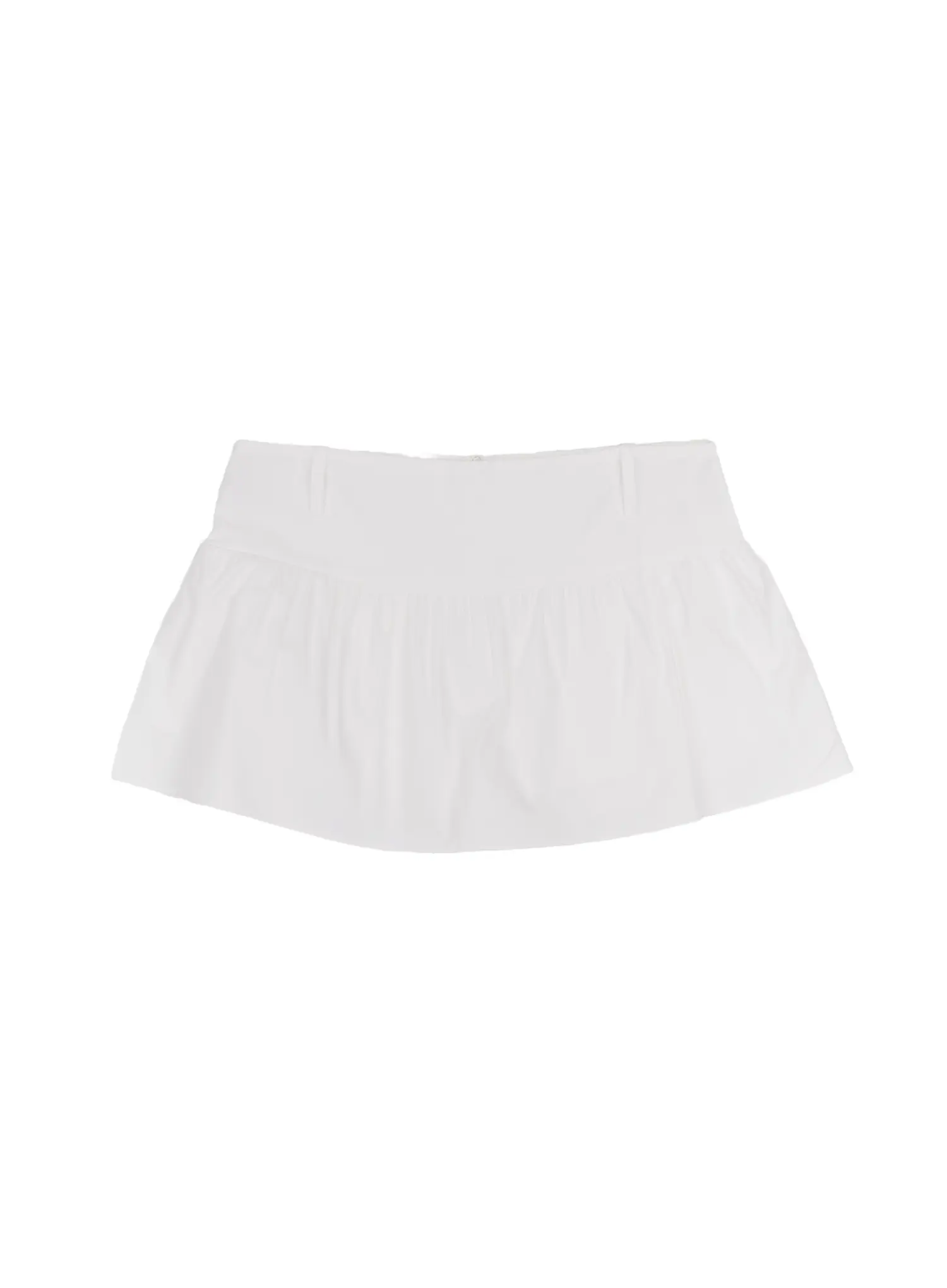 Shirred Flared Mini Skirt CM518 - Image 11