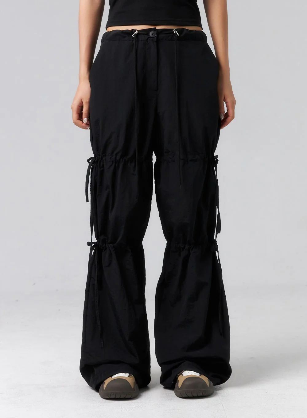 Short Sleeve Nylon Zip-Up CL319 - Image 11