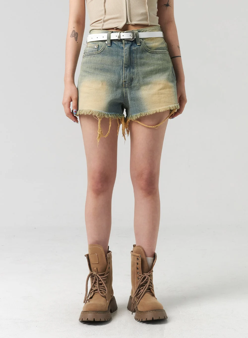 Short Sleeve Zip-Up CL314 - Image 11