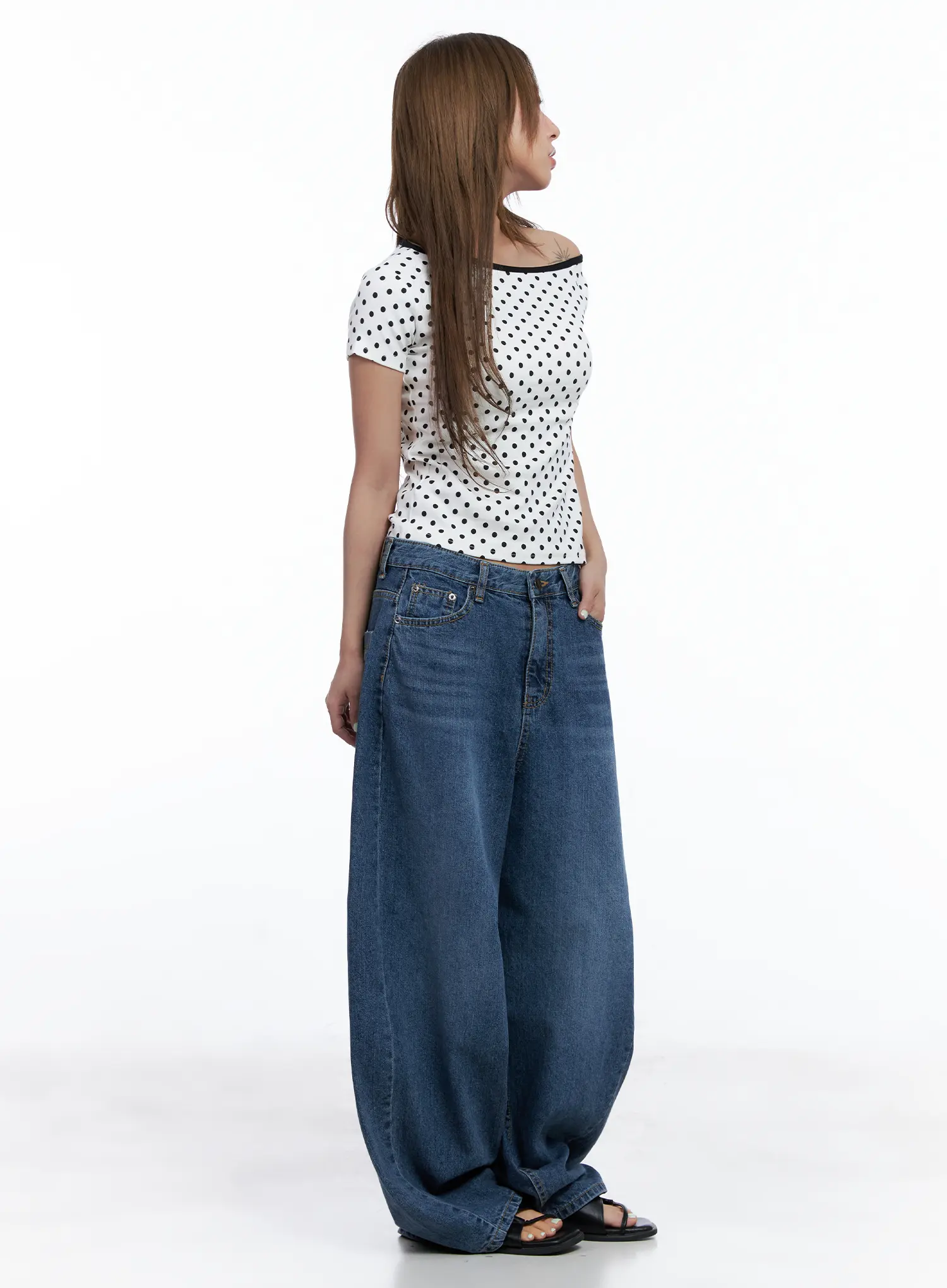 Shuhua Washed Wide-Leg Denim Jeans CL510 - Image 7