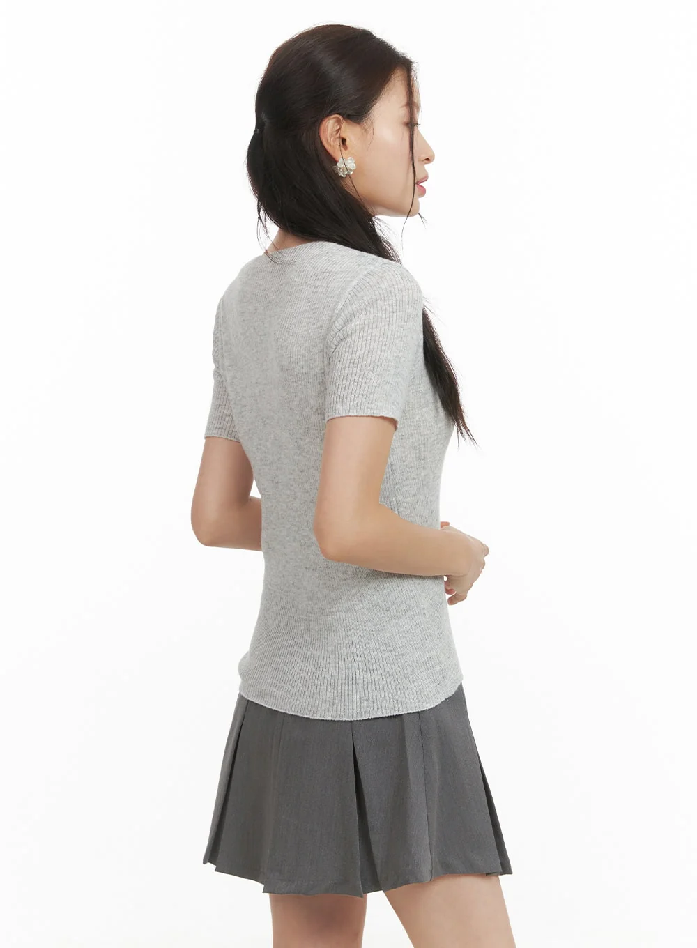 Side Buttoned Top OY417 - Image 4