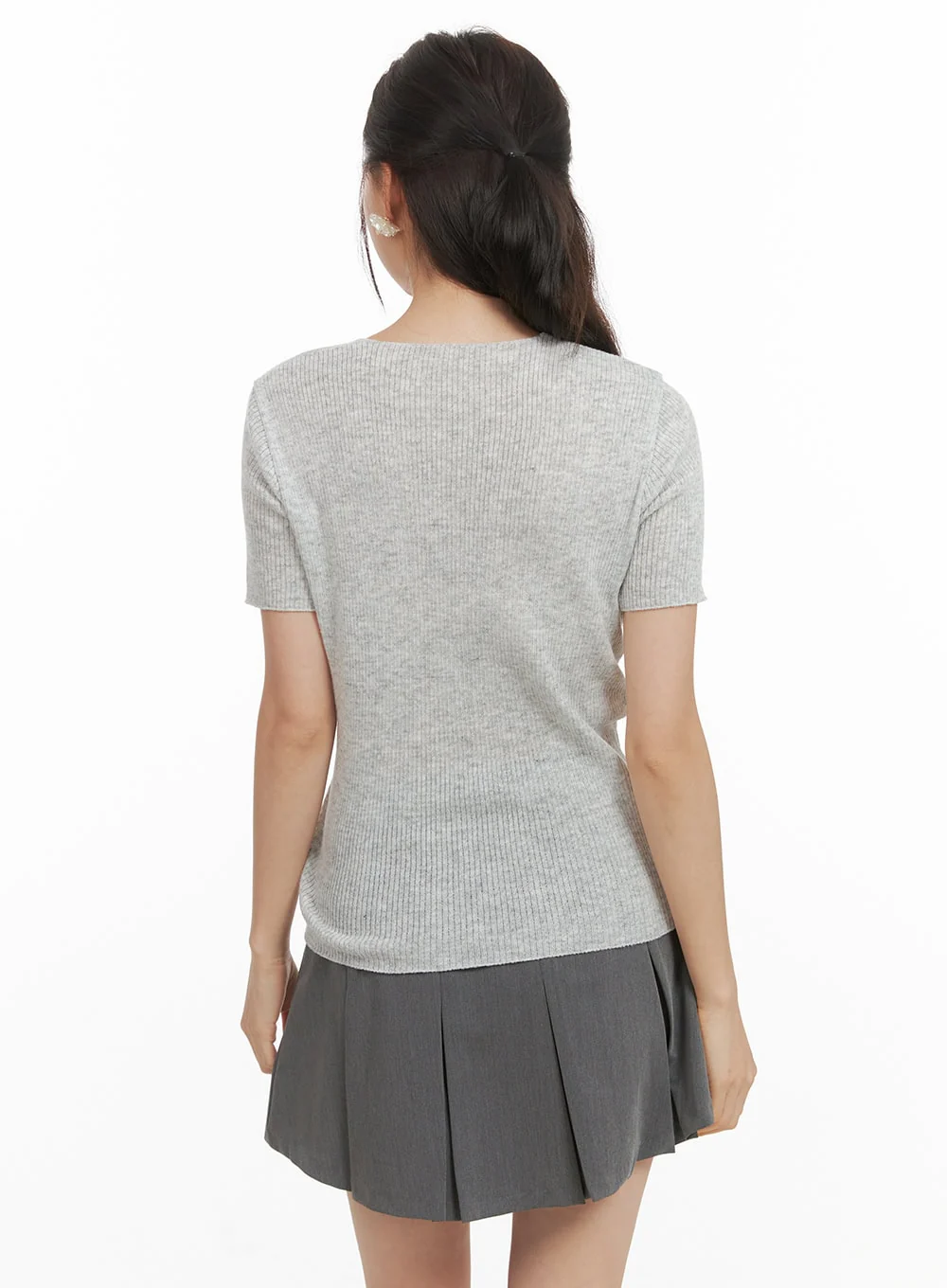 Side Buttoned Top OY417 - Image 6