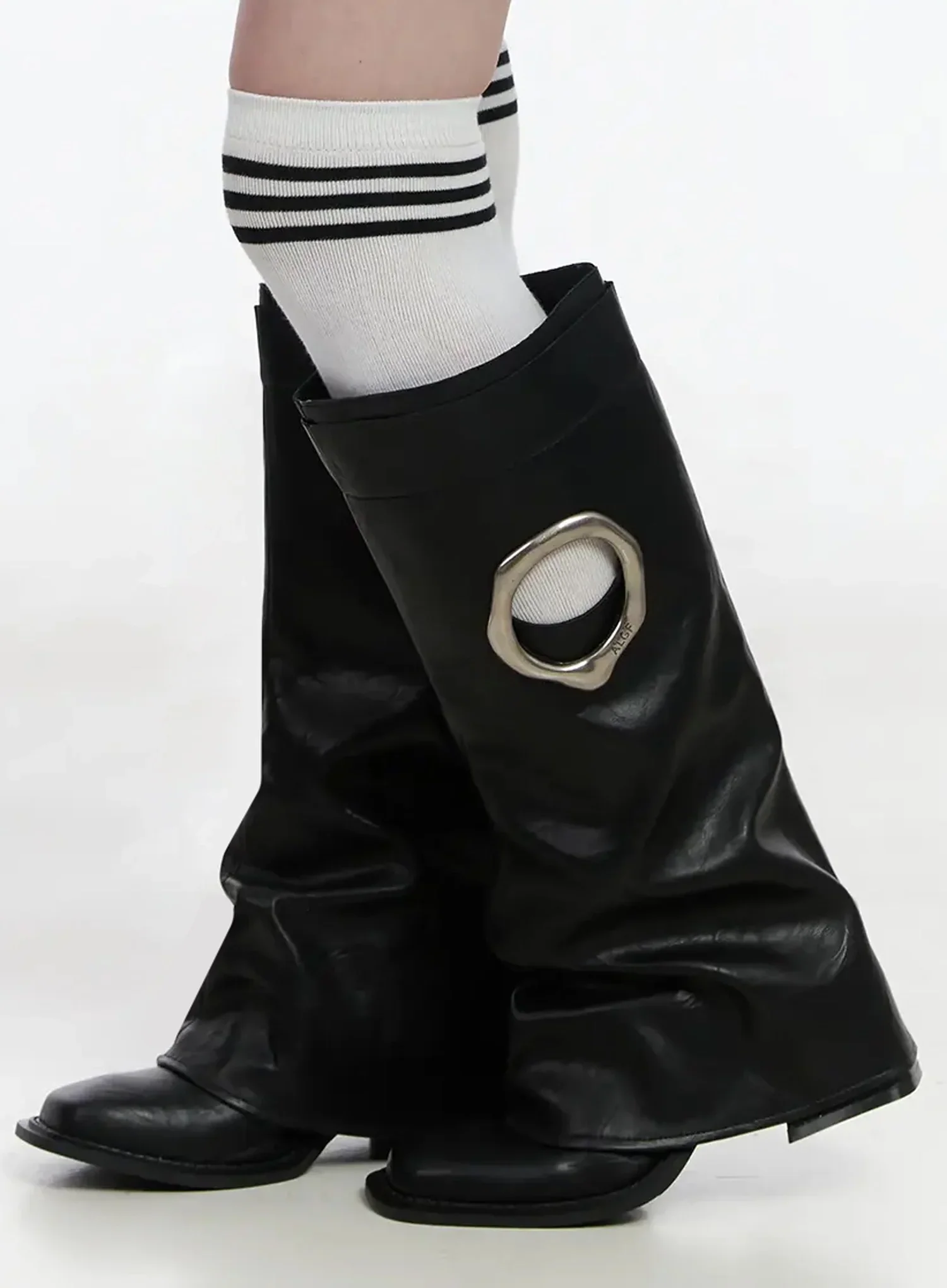 Side Cutout Knee-High Boots IJ528 - Image 5