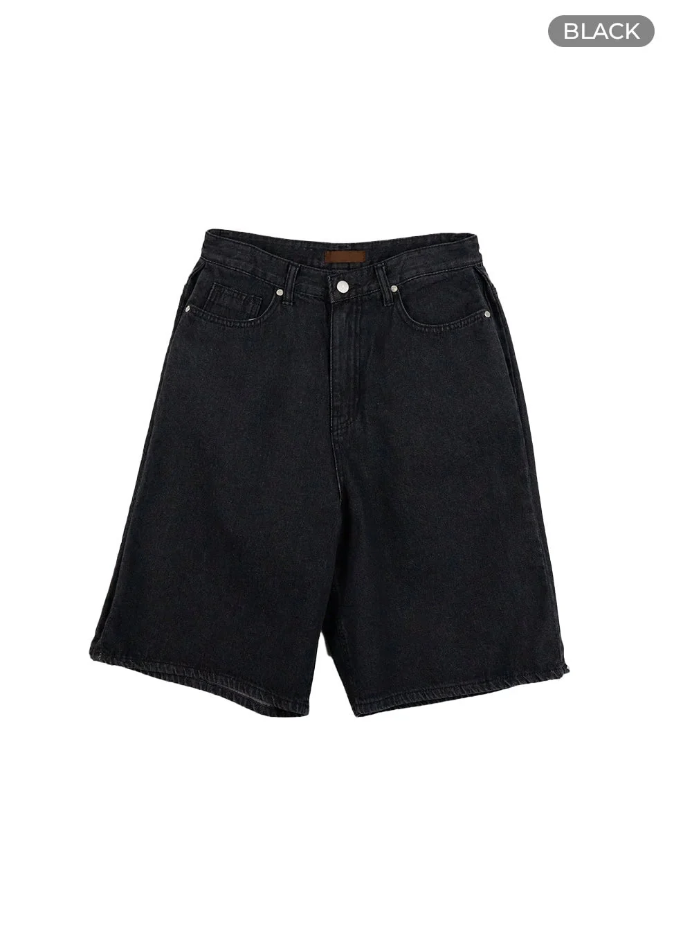 Side Folded Wide Leg Jorts CL431 - Image 8