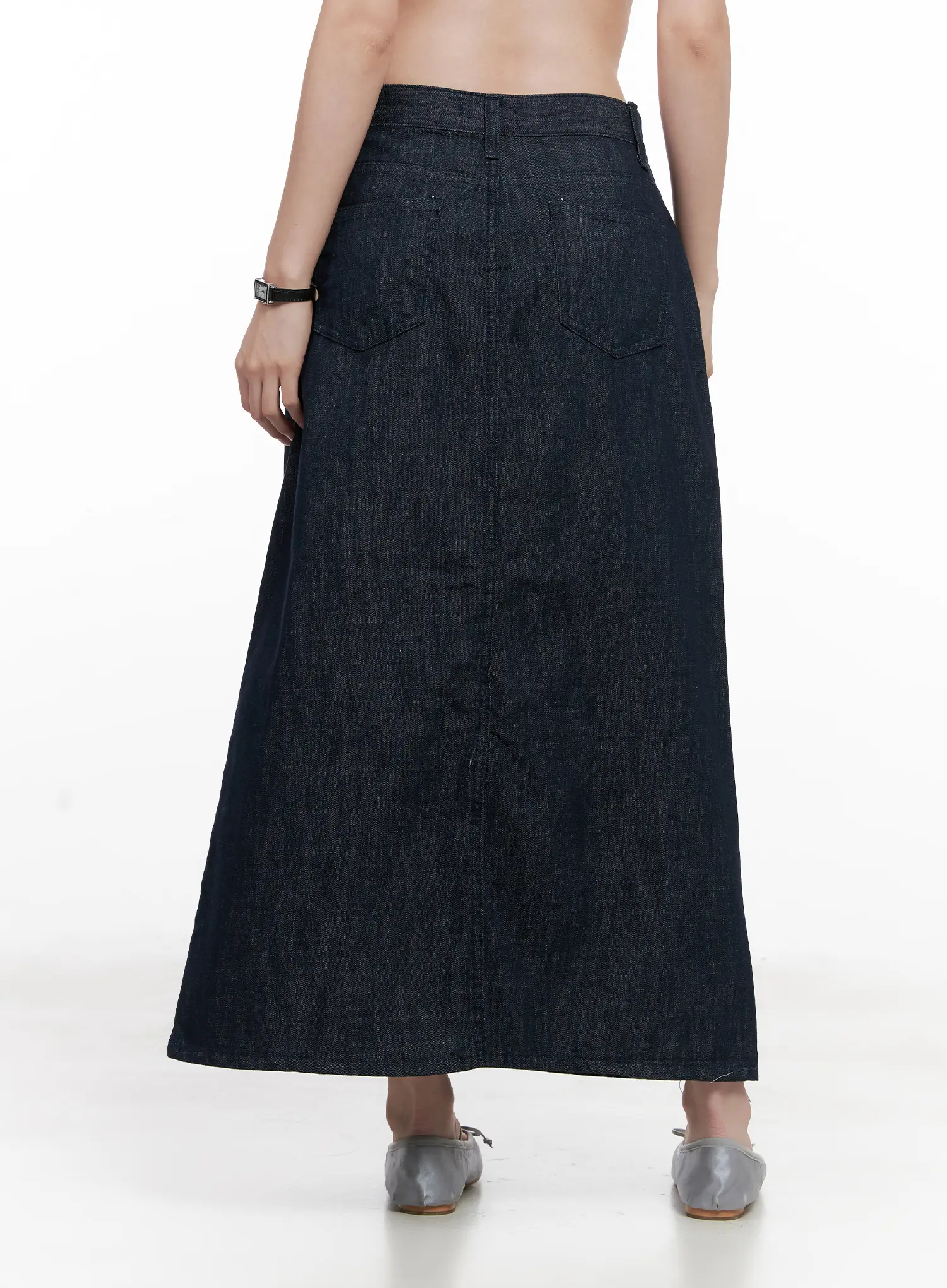 Side-Slit Long Skirt CL523 - Image 6