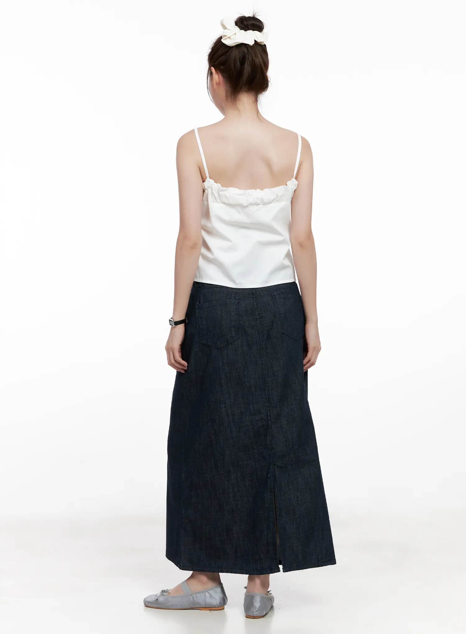 Side-Slit Long Skirt CL523 - Image 7