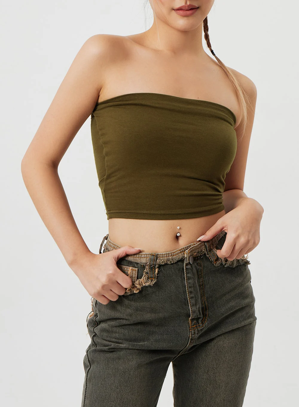Simple Tube Top CM306 - Image 2