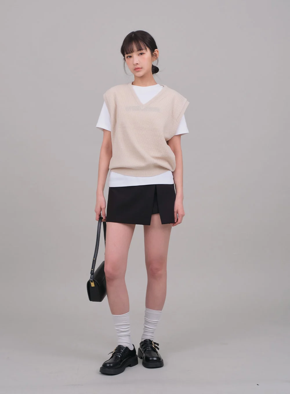 Skirt with Front Slit C2701 - Image 4