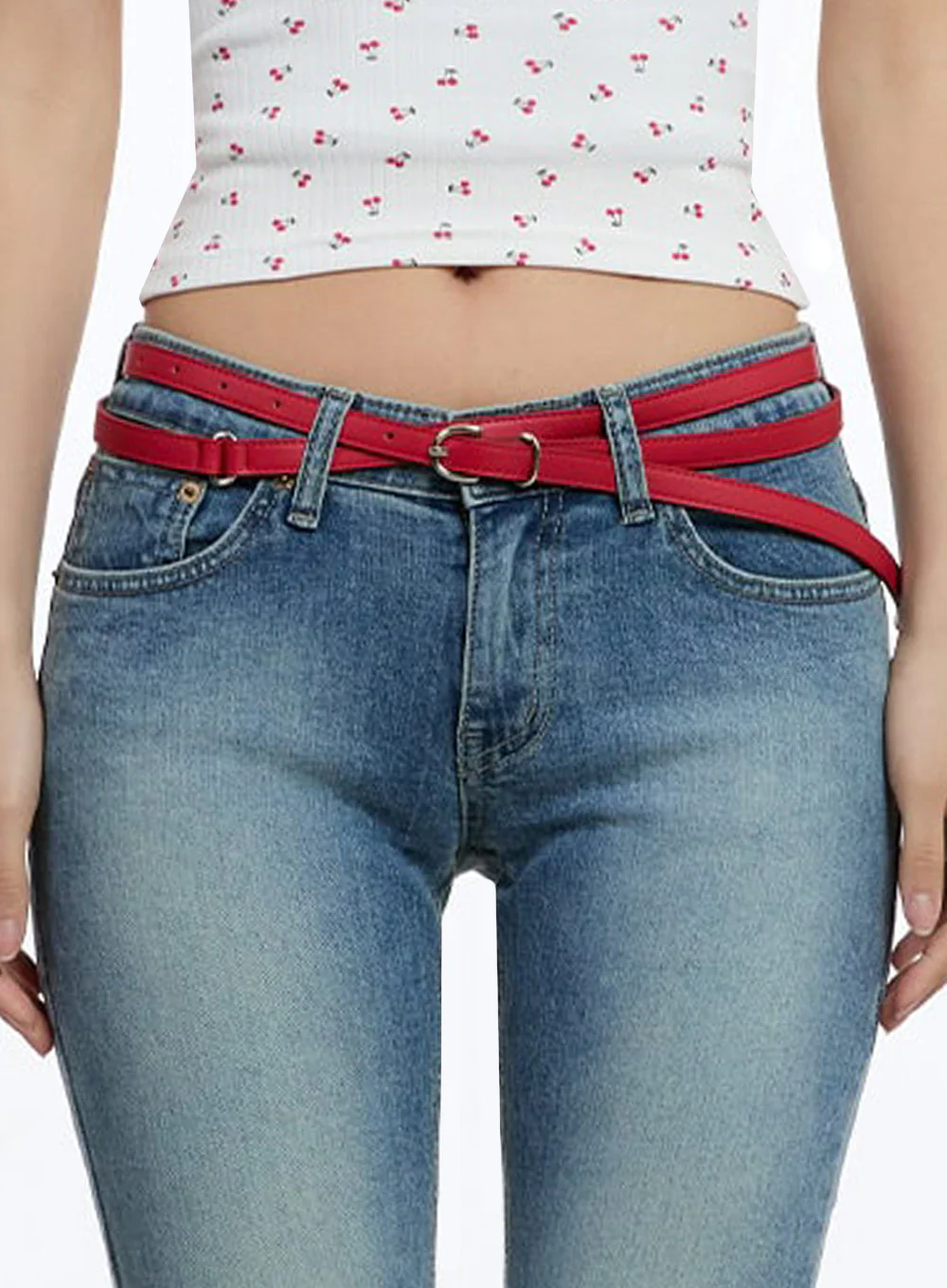 Slim Double Cross Belt IU503