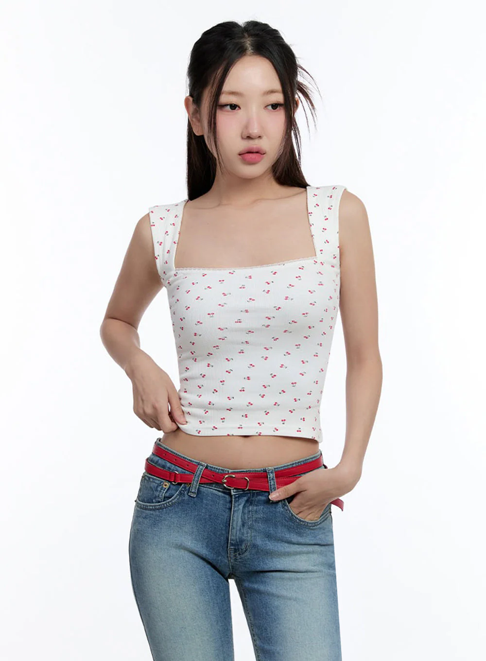 Slim Double Cross Belt IU503 - Image 2