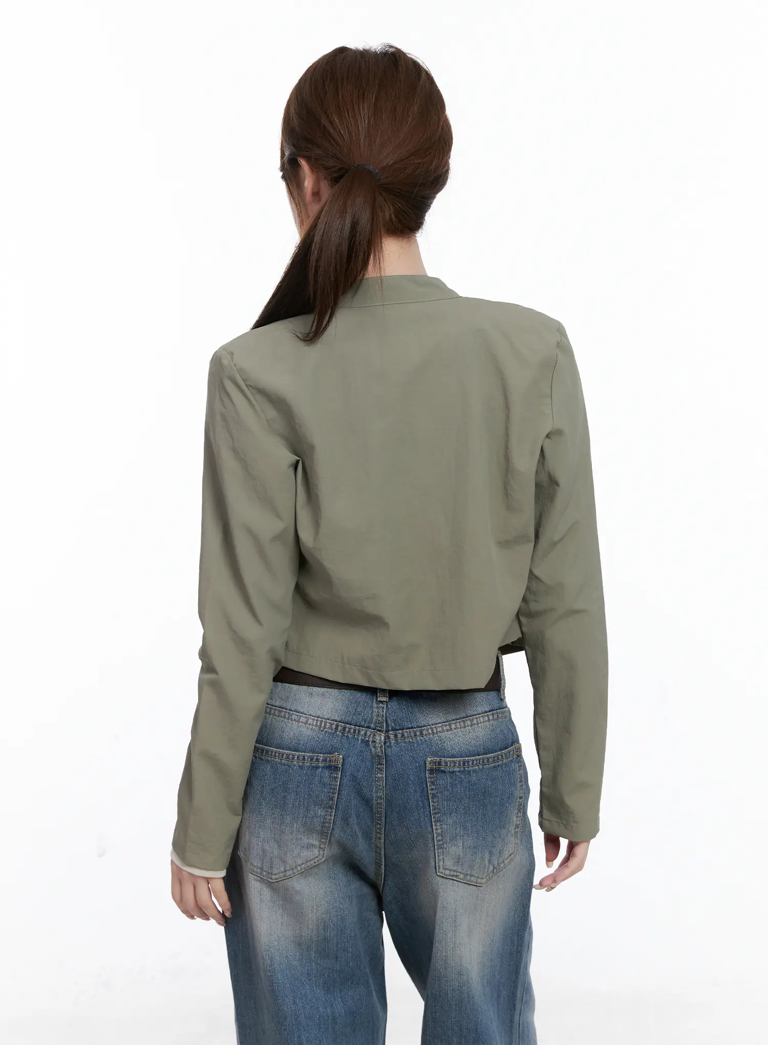 Slim Fit Biker Jacket CG529 - Image 6