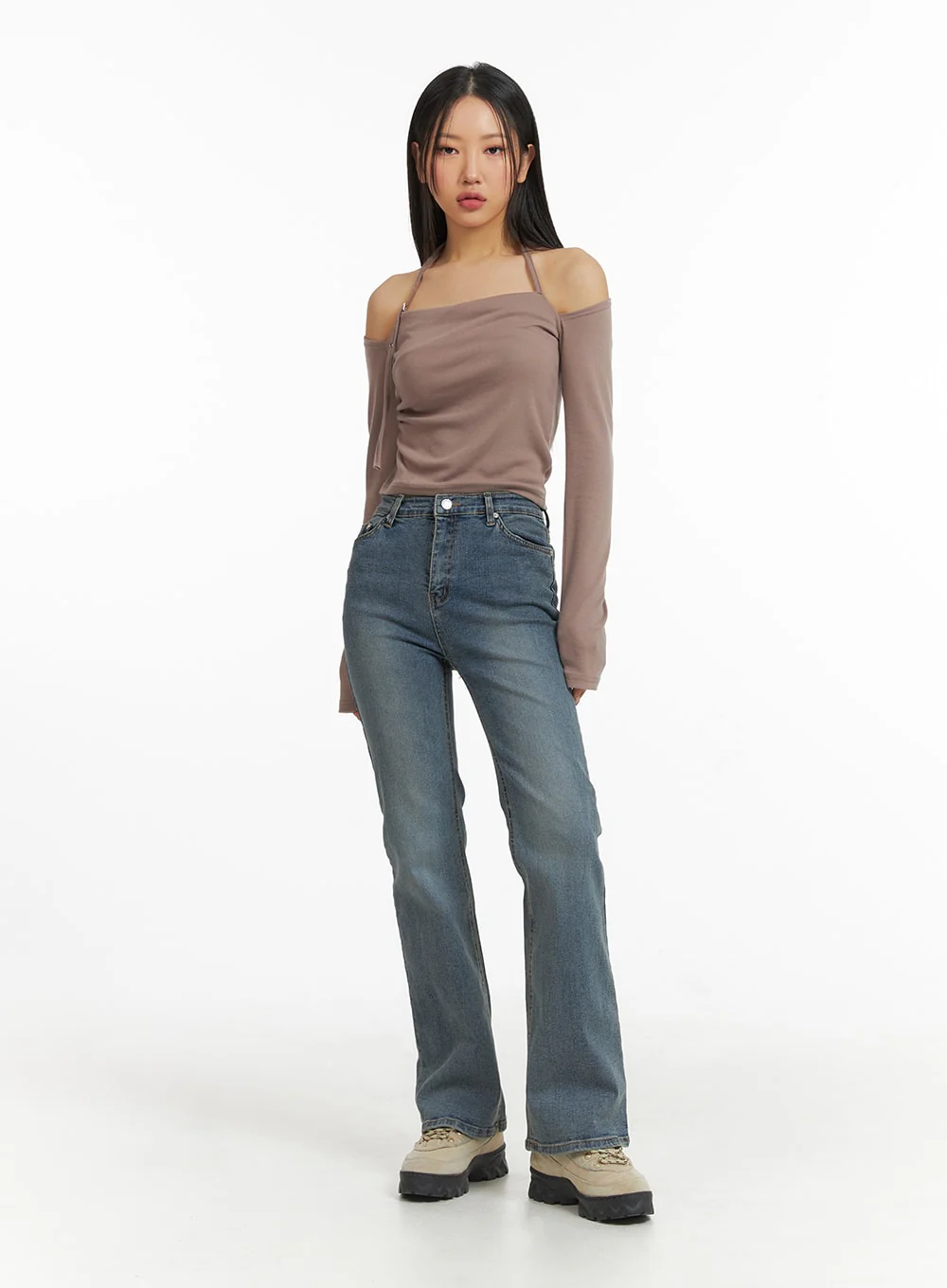 Slim Fit Bootcut Jeans CJ426 - Image 3
