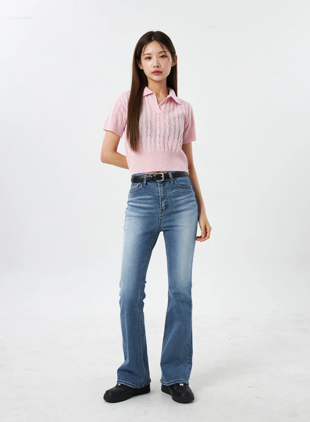 Slim Fit Bootcut Jeans CY303 - Image 2