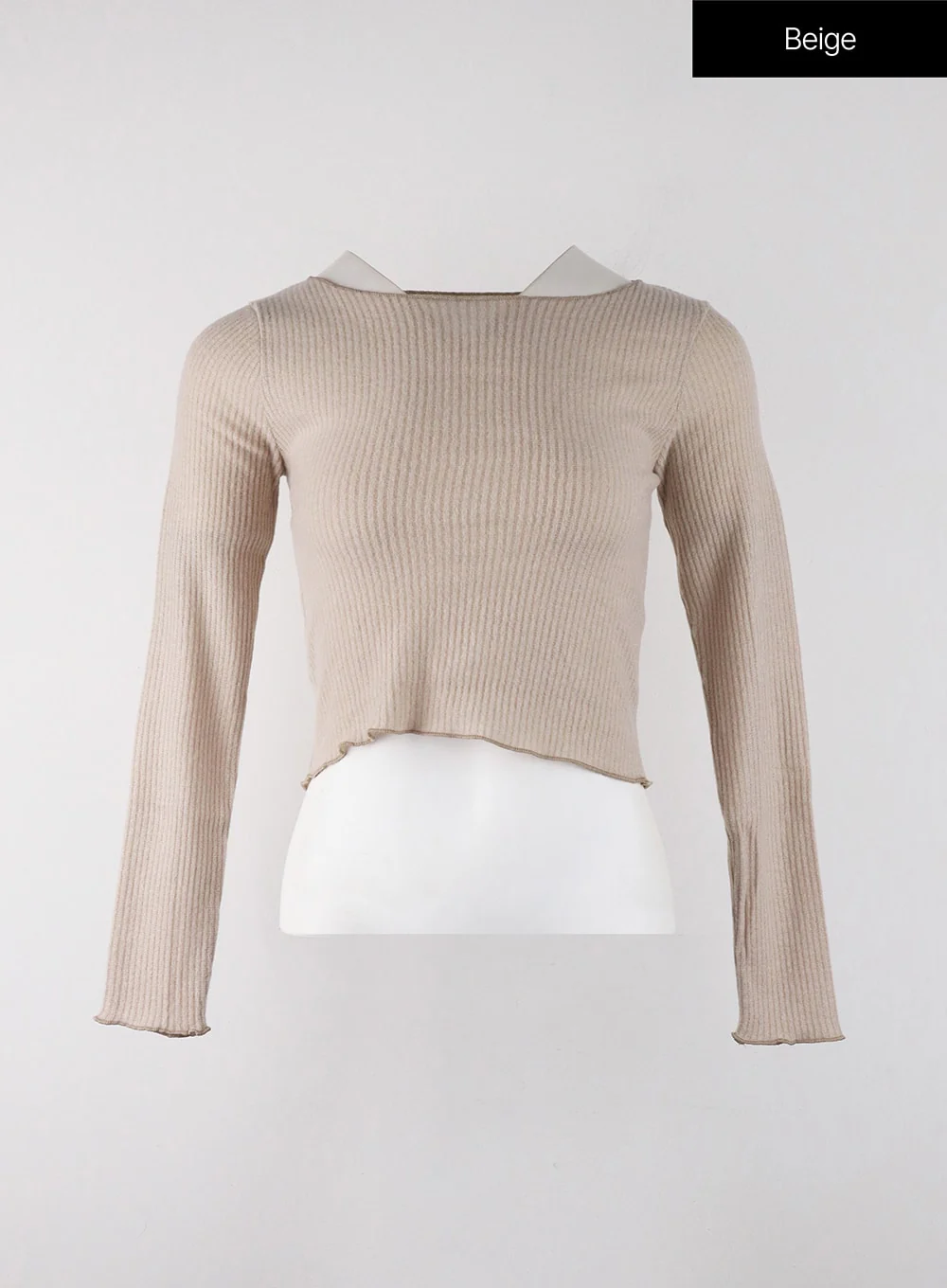 Slim Fit Solid Long Sleeve OJ405 - Image 10