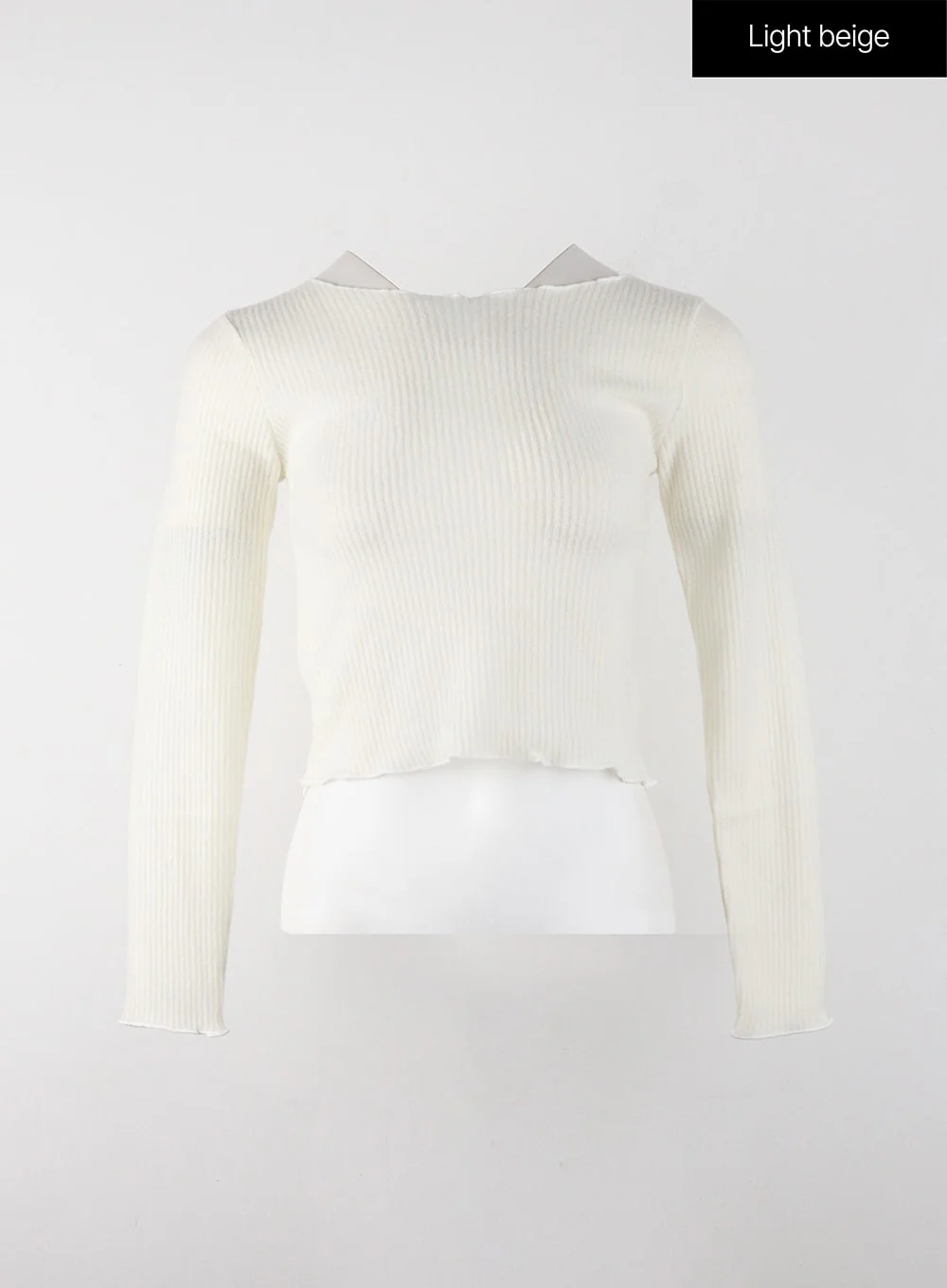 Slim Fit Solid Long Sleeve OJ405 - Image 7