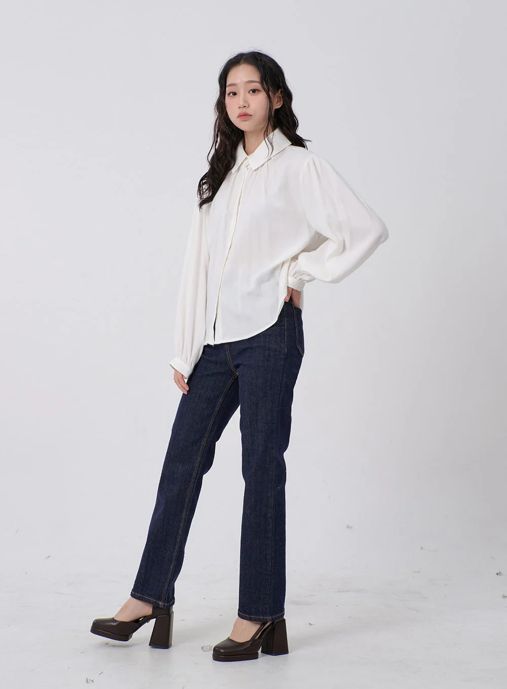 Slim Fit Straight Leg Jeans BD19 - Image 13