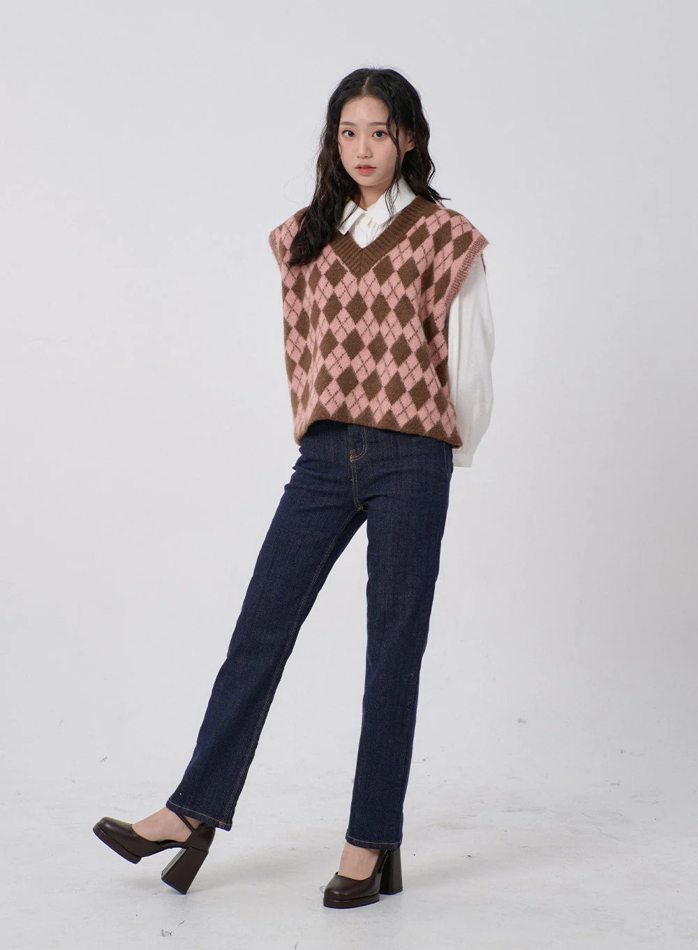 Slim Fit Straight Leg Jeans BD19 - Image 3